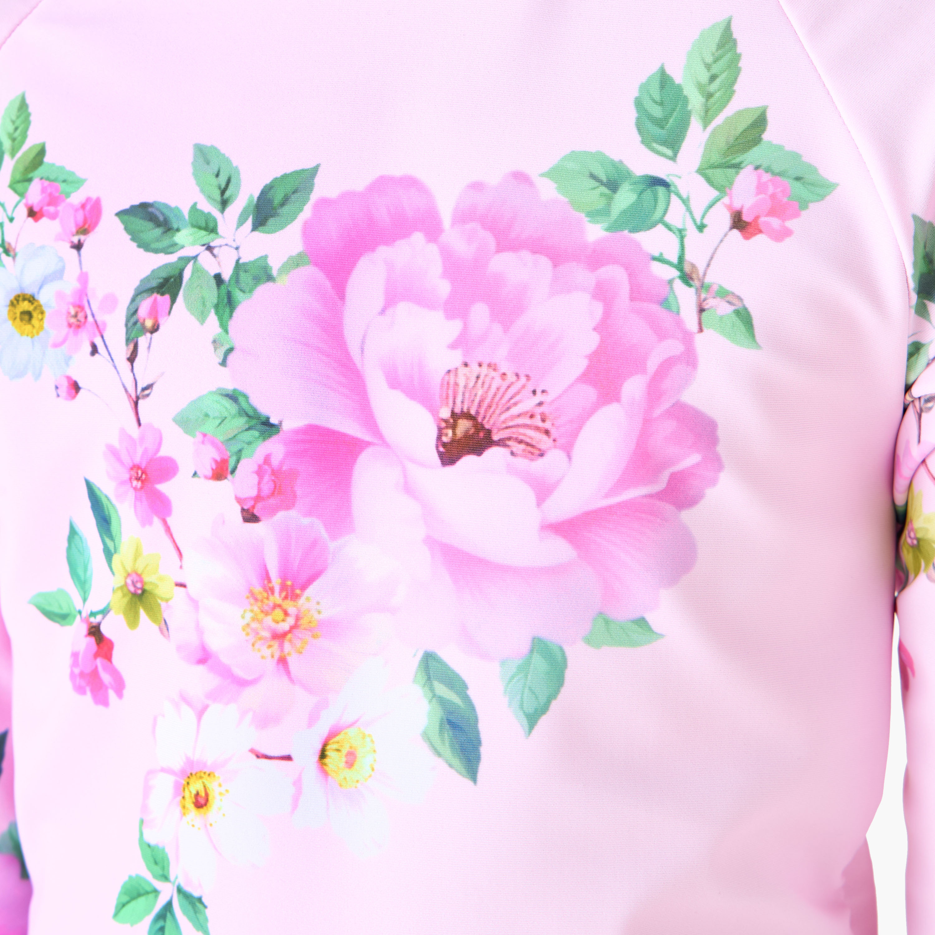 Juniors Girls Floral Print Swimsuit-girls-clothing-sportswear-swimwear-image-5