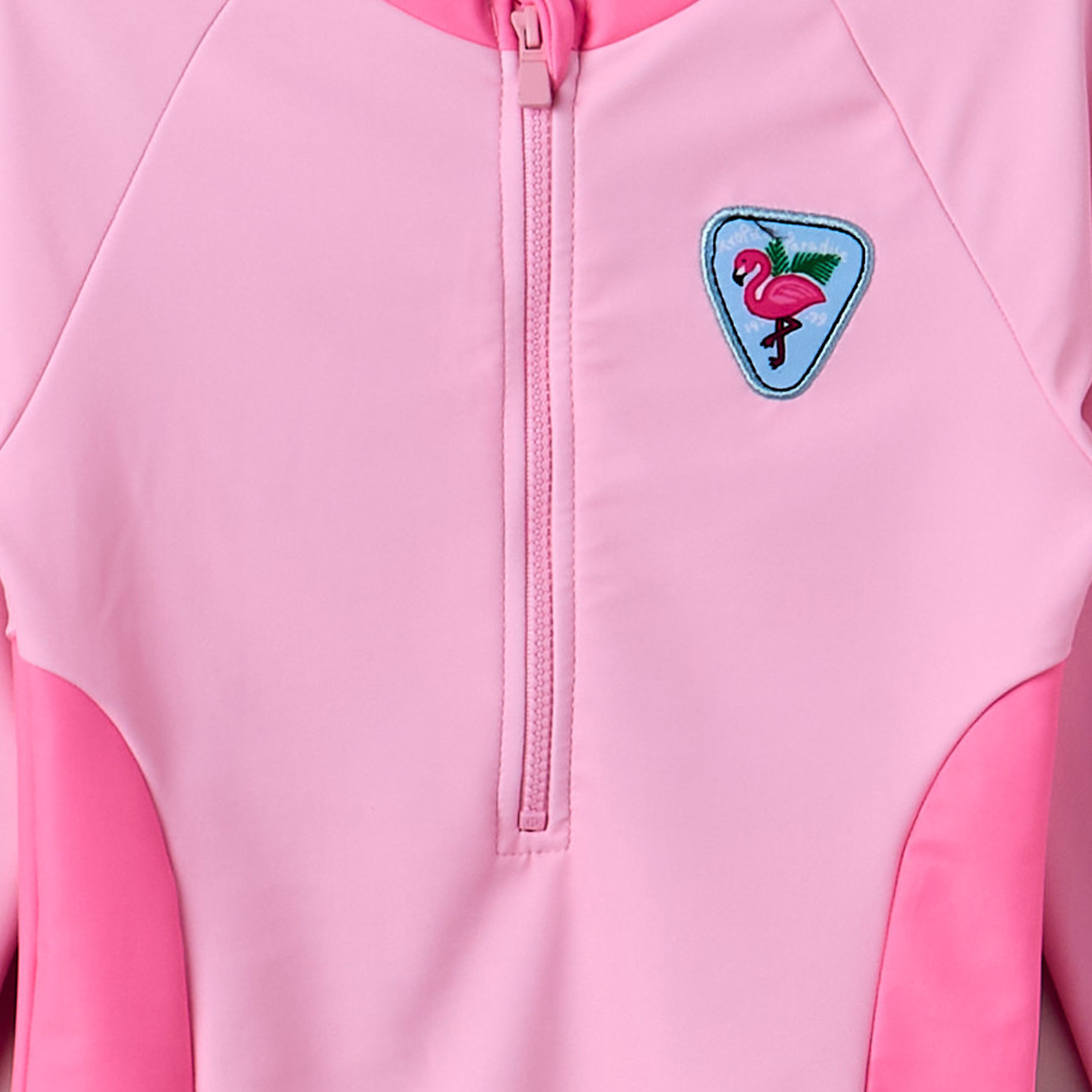 طقم سباحة راش جارد بألواح للبنات من جونيورز-girls-clothing-sportswear-swimwear-image-4