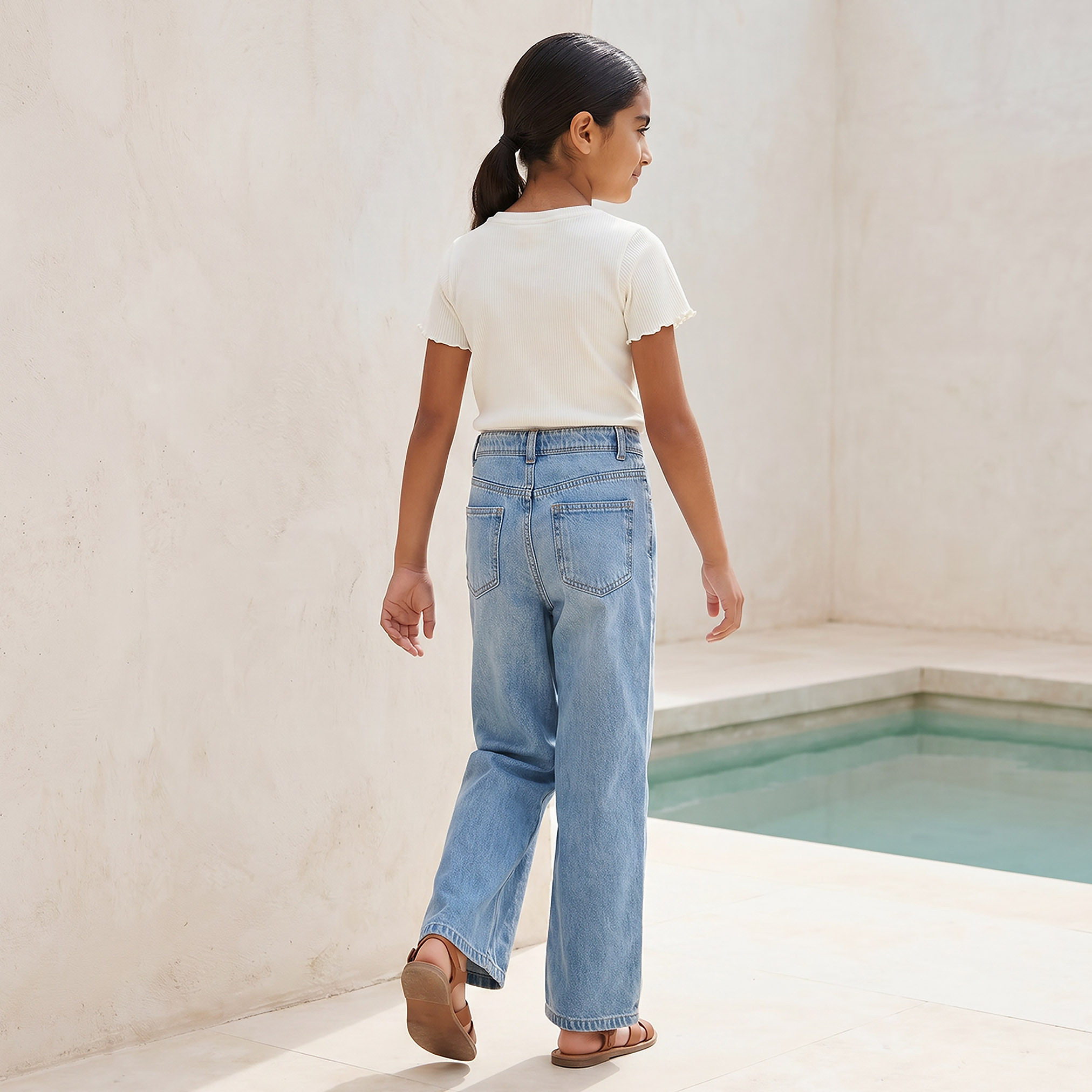 Juniors Wide Leg Jeans with Pockets-girls-clothing-bottoms-jeansandjeggings-image-3