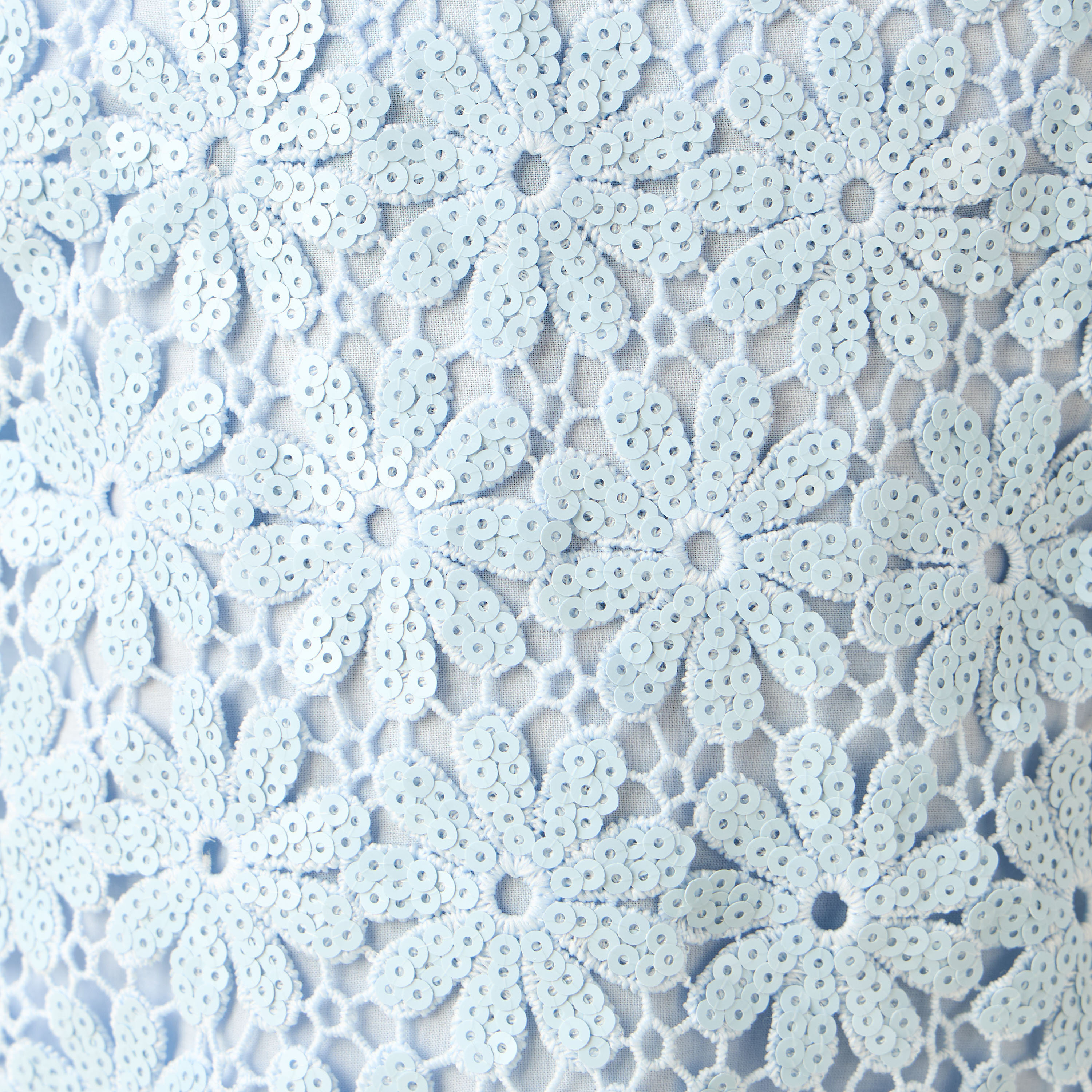 بلوزة بياقة ضيقة وأكمام قصيرة دانتيل زهري من جونيورز-girls-clothing-blousesandshirts-image-1