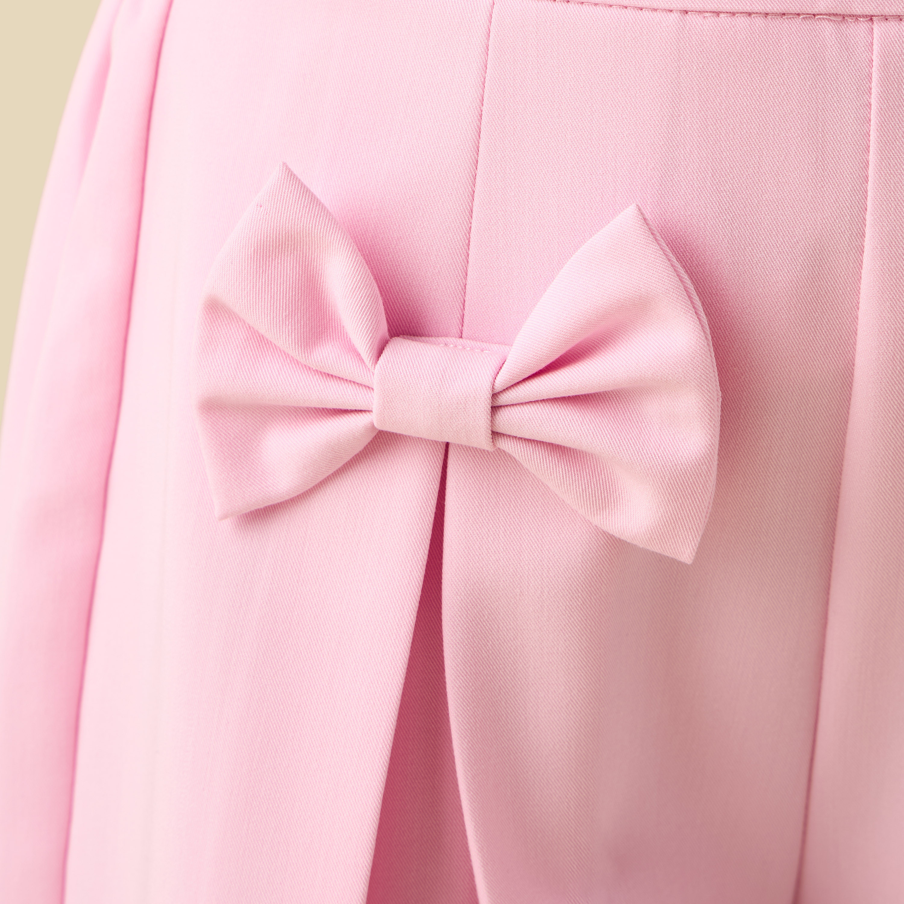 Juniors Trousers with Bow Applique, Semi-Elasticated Waist-girls-clothing-bottoms-trousers-image-5