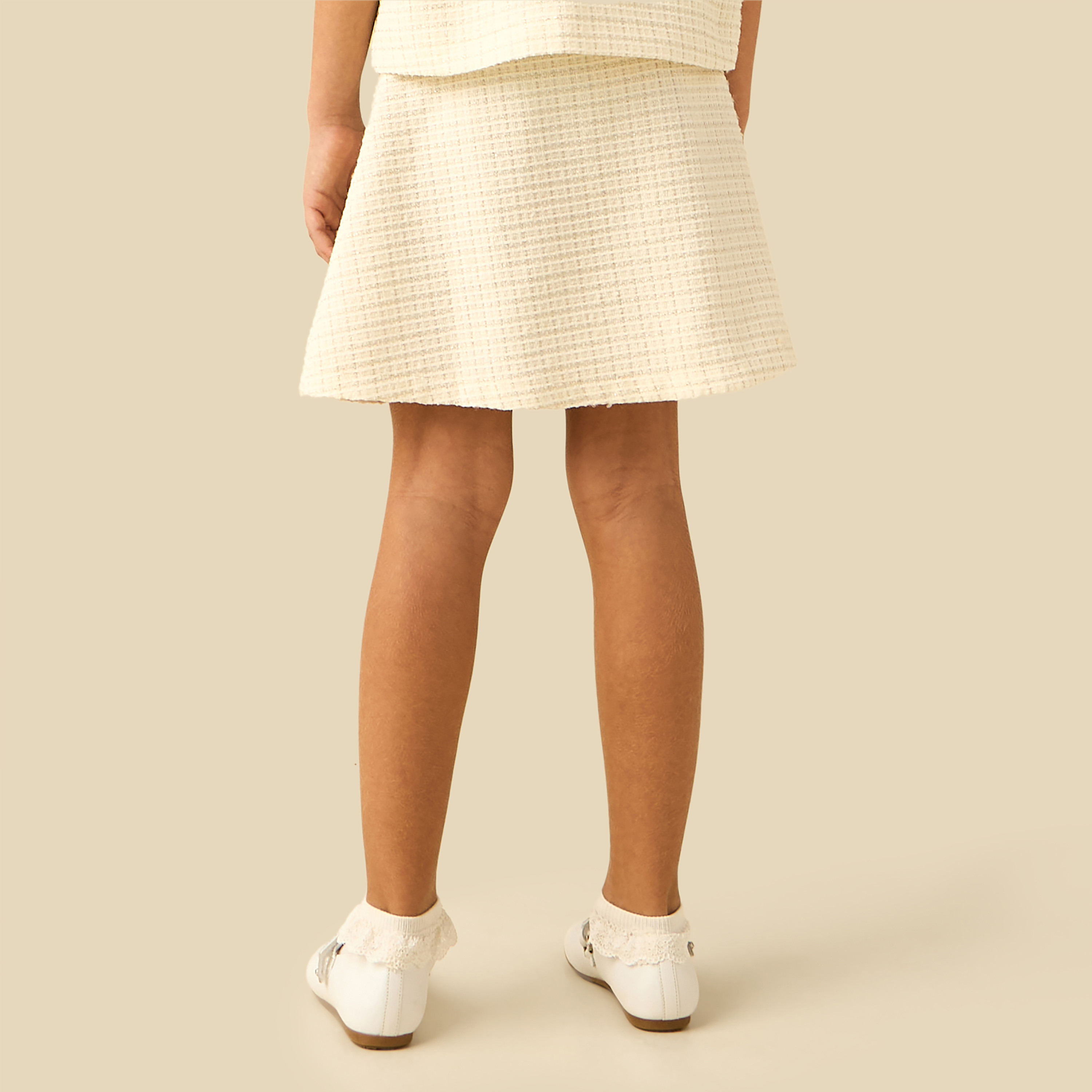 Juniors Knee Length Skirt with Zip Closure-girls-clothing-bottoms-skirts-image-3