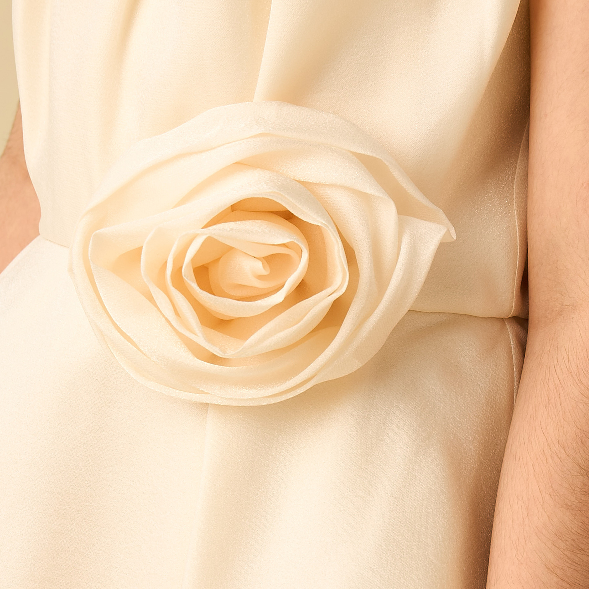 Juniors Round Neck Cap Sleeves Dress with Floral Applique-girls-clothing-dressesandjumpsuits-image-5