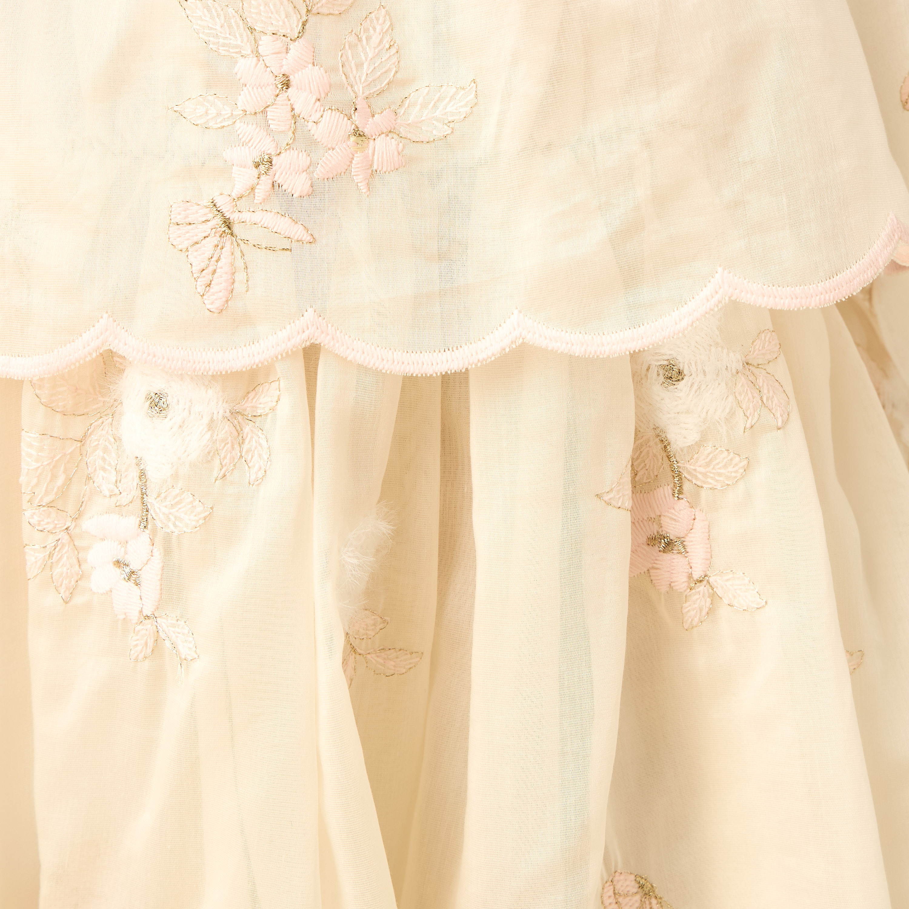 Eligo Square Neck Flutter Sleeve Prom Dress with Embroidery-girls-clothing-dressesandjumpsuits-image-5