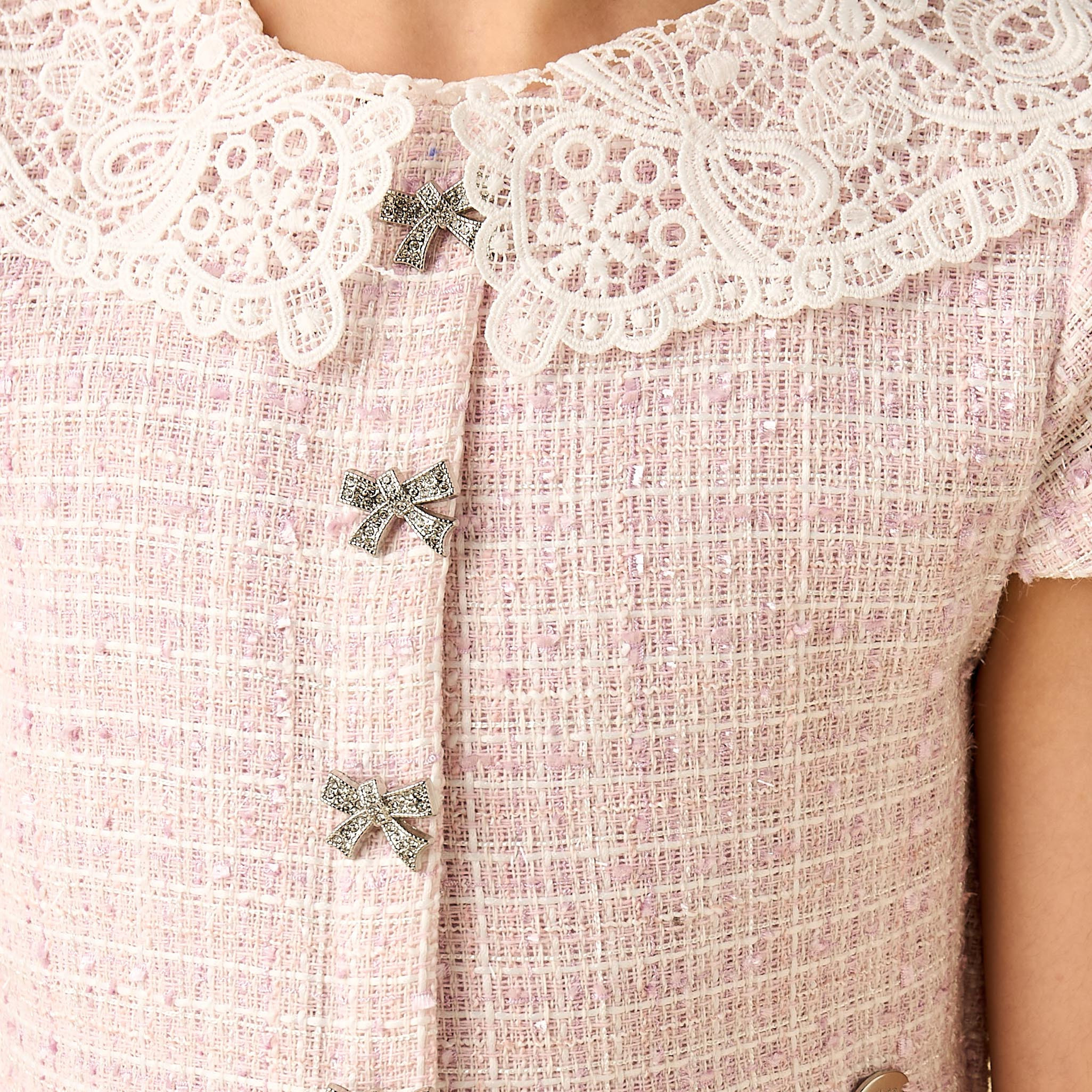 Eligo Peter Pan Collar Short Sleeves A-Line Dress with Pleats-girls-clothing-dressesandjumpsuits-image-5