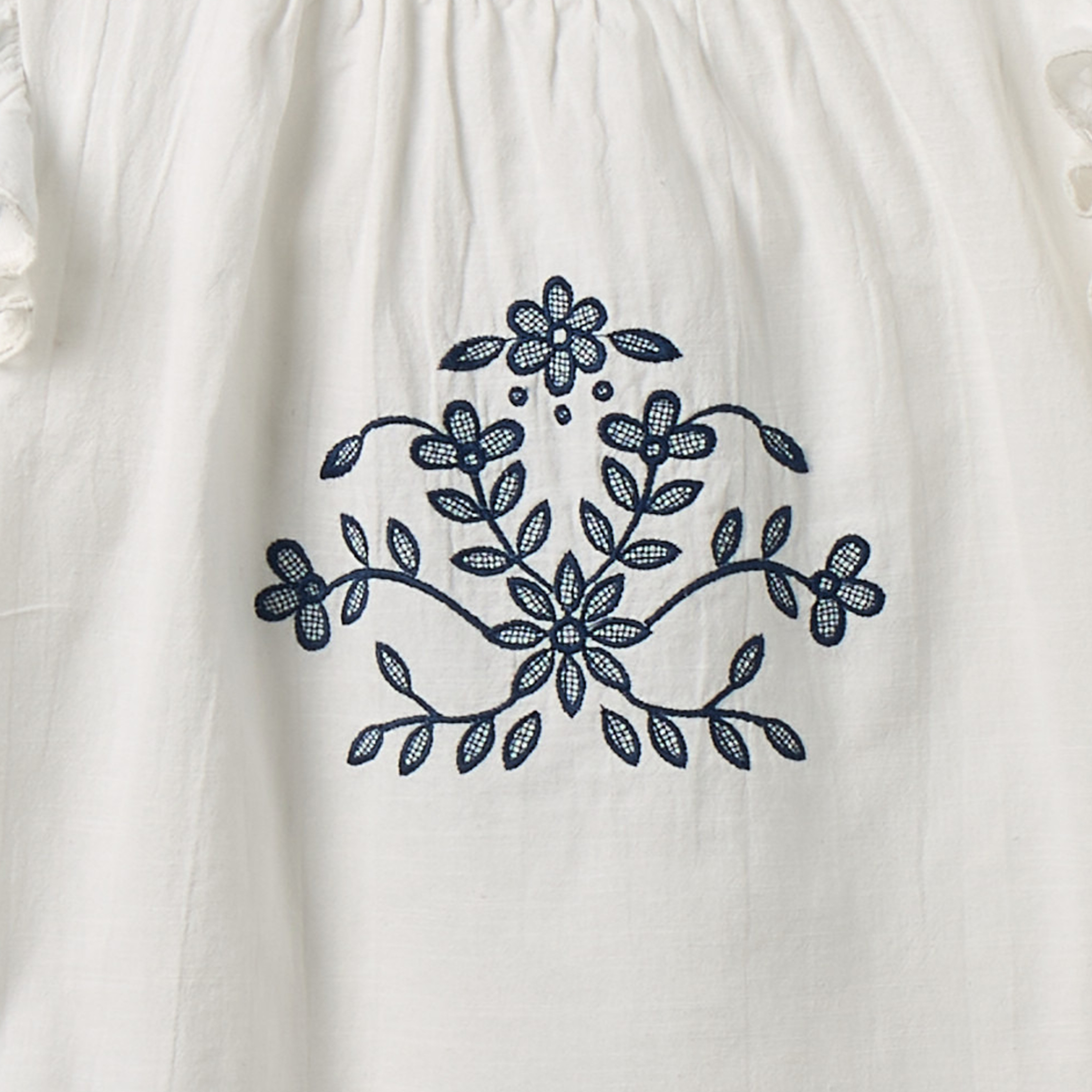 Eligo Round Neck Sleeveless Top and Pants Set with Floral Embroidery-girls-clothing-setsandcoords-image-5