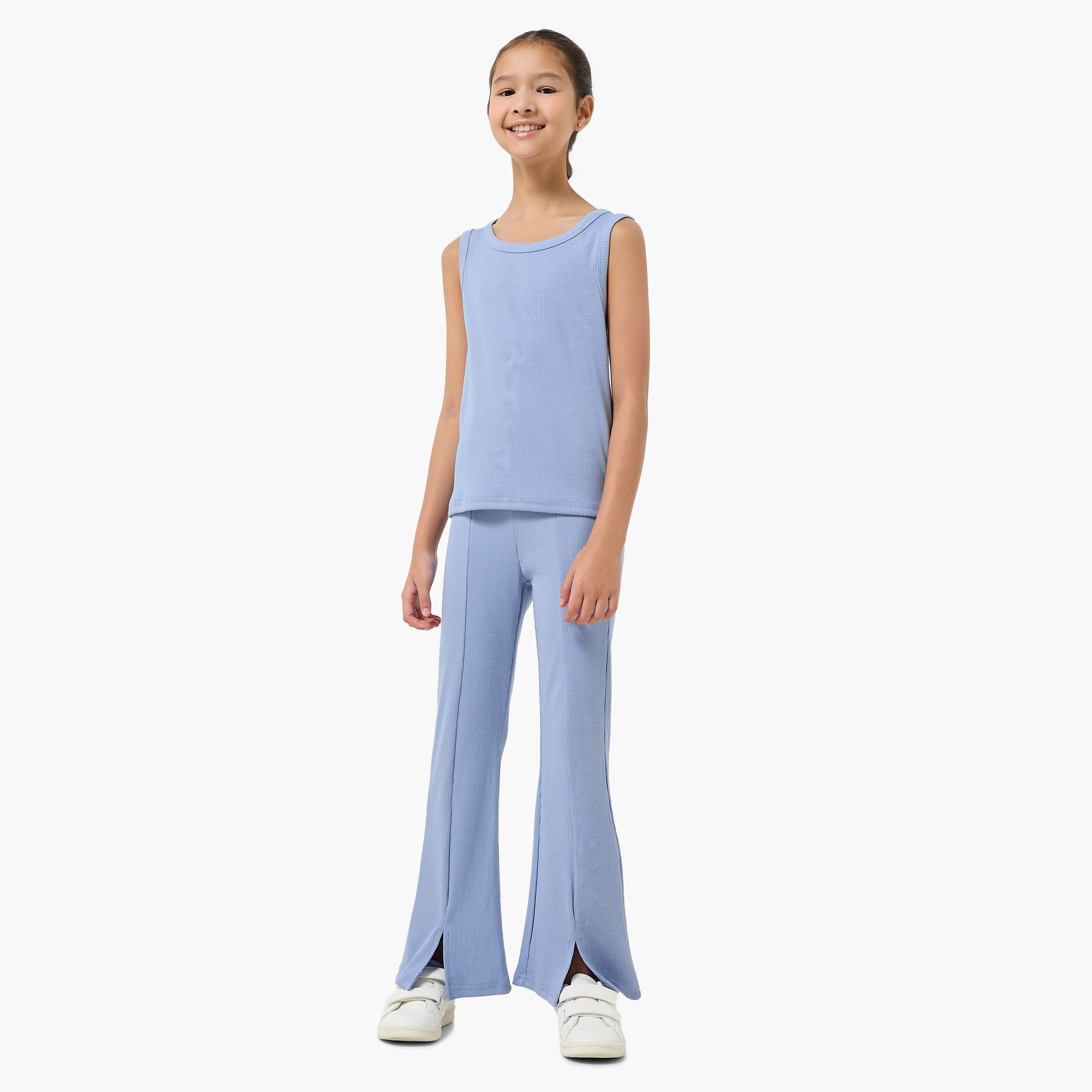 Set of 3 Lee Cooper Clothing Set with Stripes-girls-clothing-setsandcoords-image-7