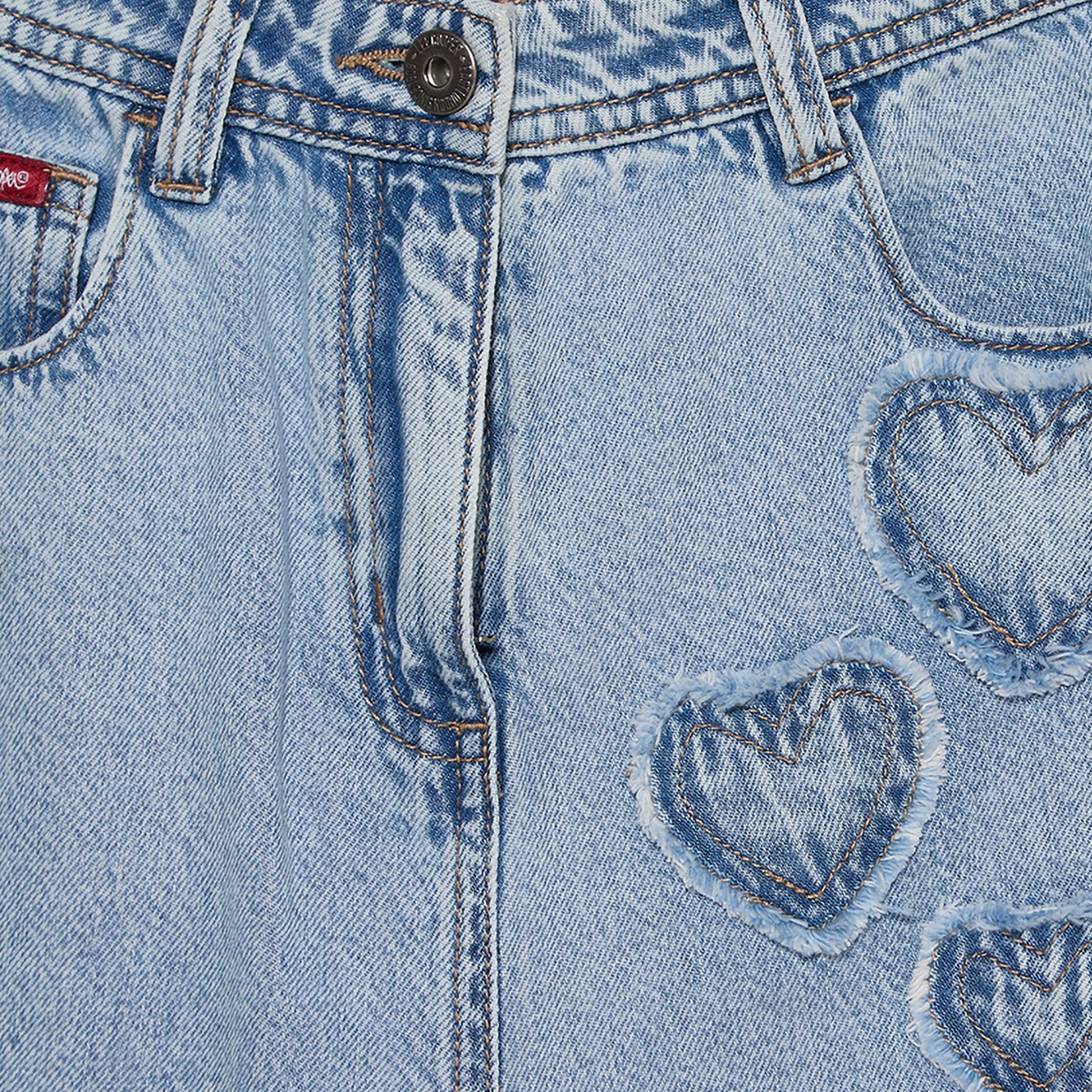 Lee Cooper Mid Rise Bootcut Fit Jeans with Heart Detail-girls-clothing-bottoms-jeansandjeggings-image-4