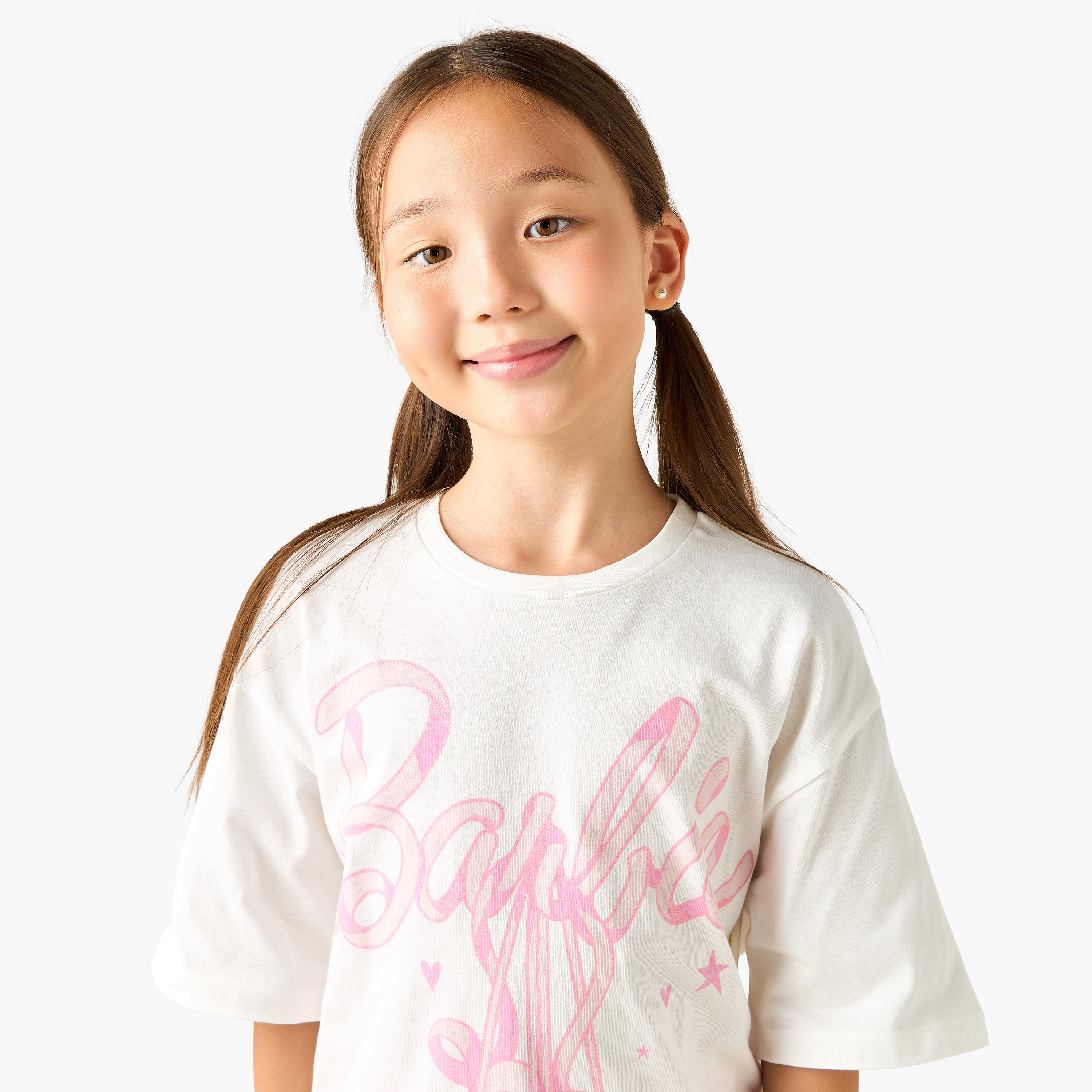 تيشيرت بياقة مستديرة وأكمام قصيرة وطبعات-girls-clothing-tshirts-image-3