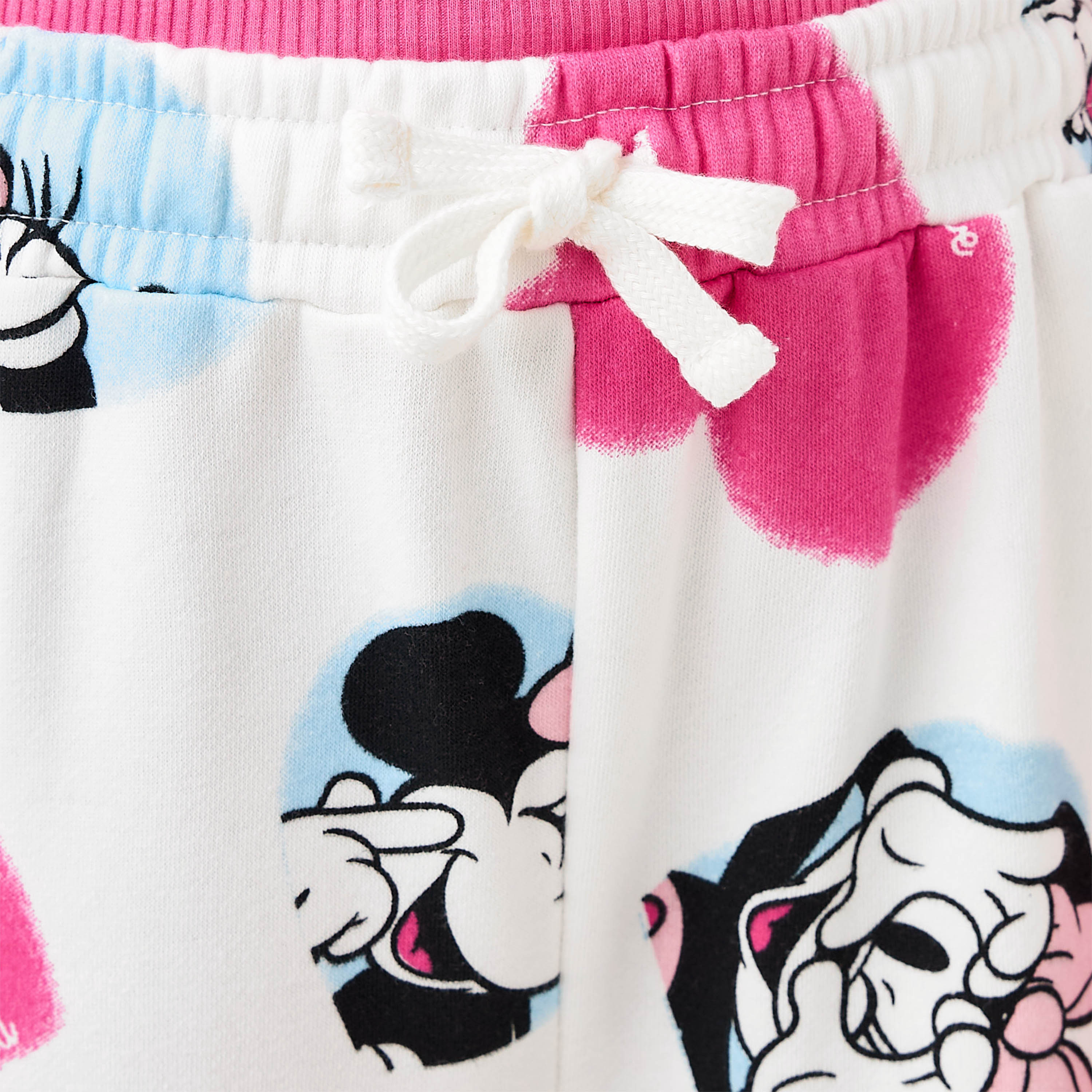 Disney Drawstring Waist Track Pants with Minnie Mouse Print-girls-clothing-bottoms-joggersandtrackpants-image-5