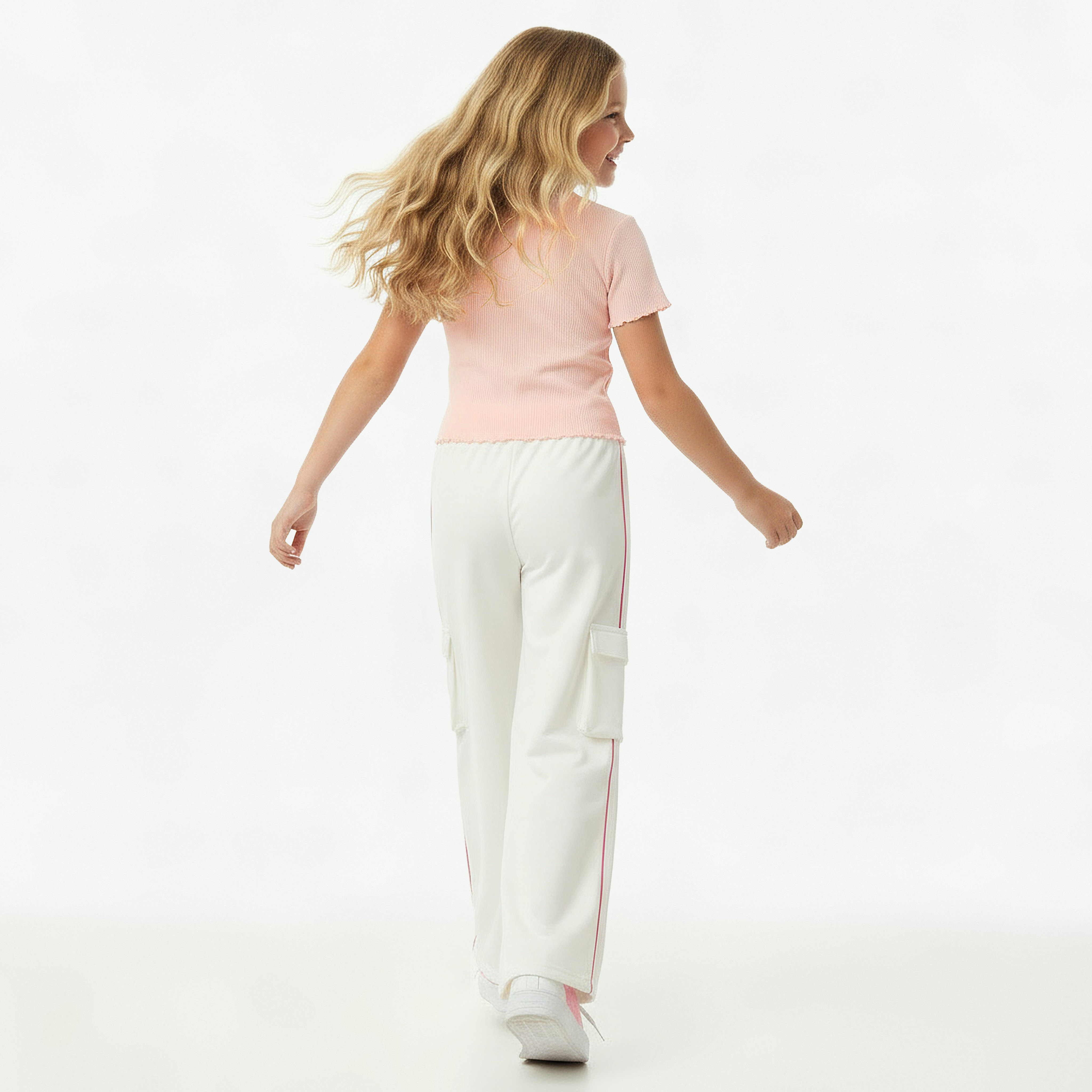 Disney Drawstring Waist Track Pants with Stitch Print-girls-clothing-bottoms-joggersandtrackpants-image-3