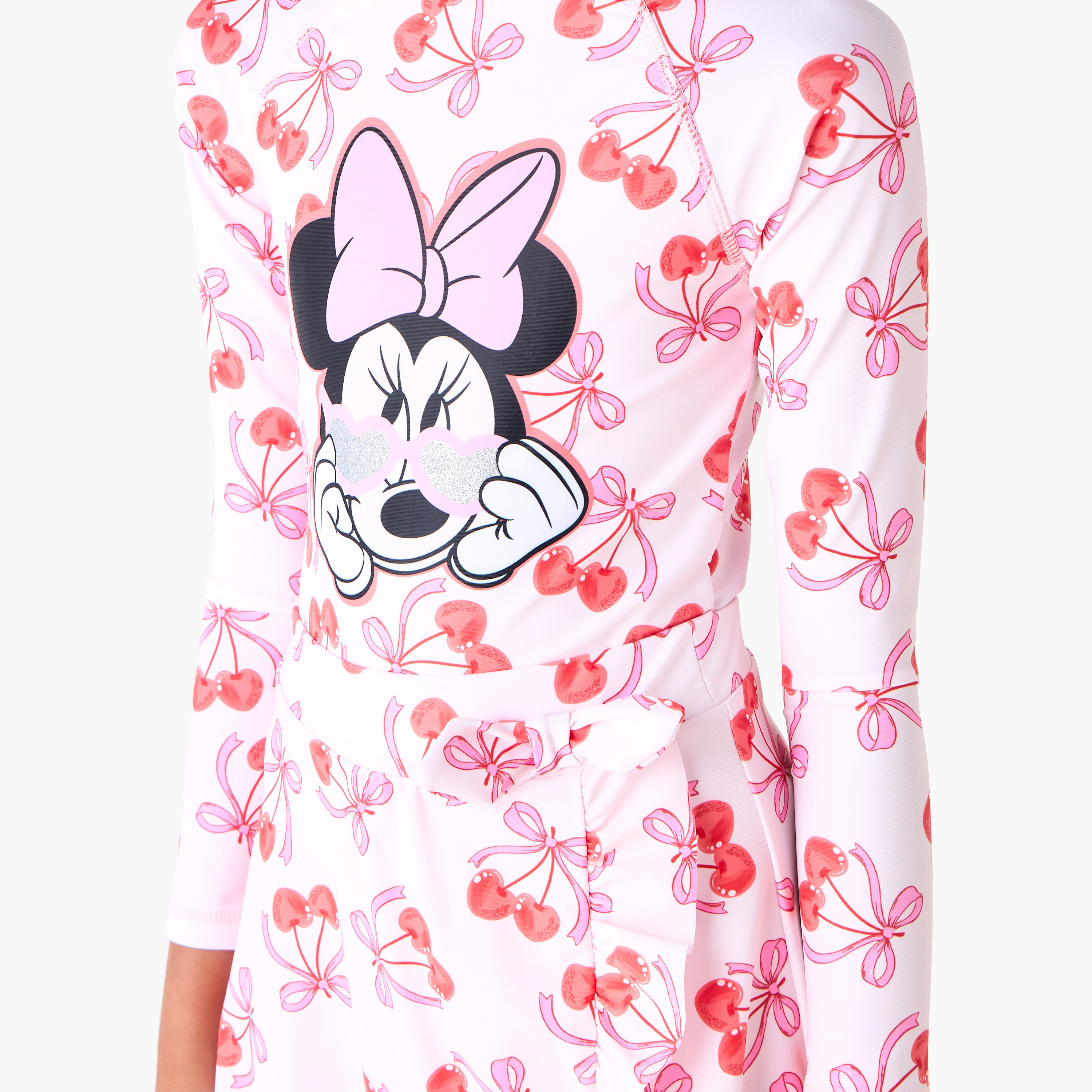 طقم بدلة وتنورة سباحة بطبعات للبنات من ديزني-girls-clothing-sportswear-swimwear-image-5