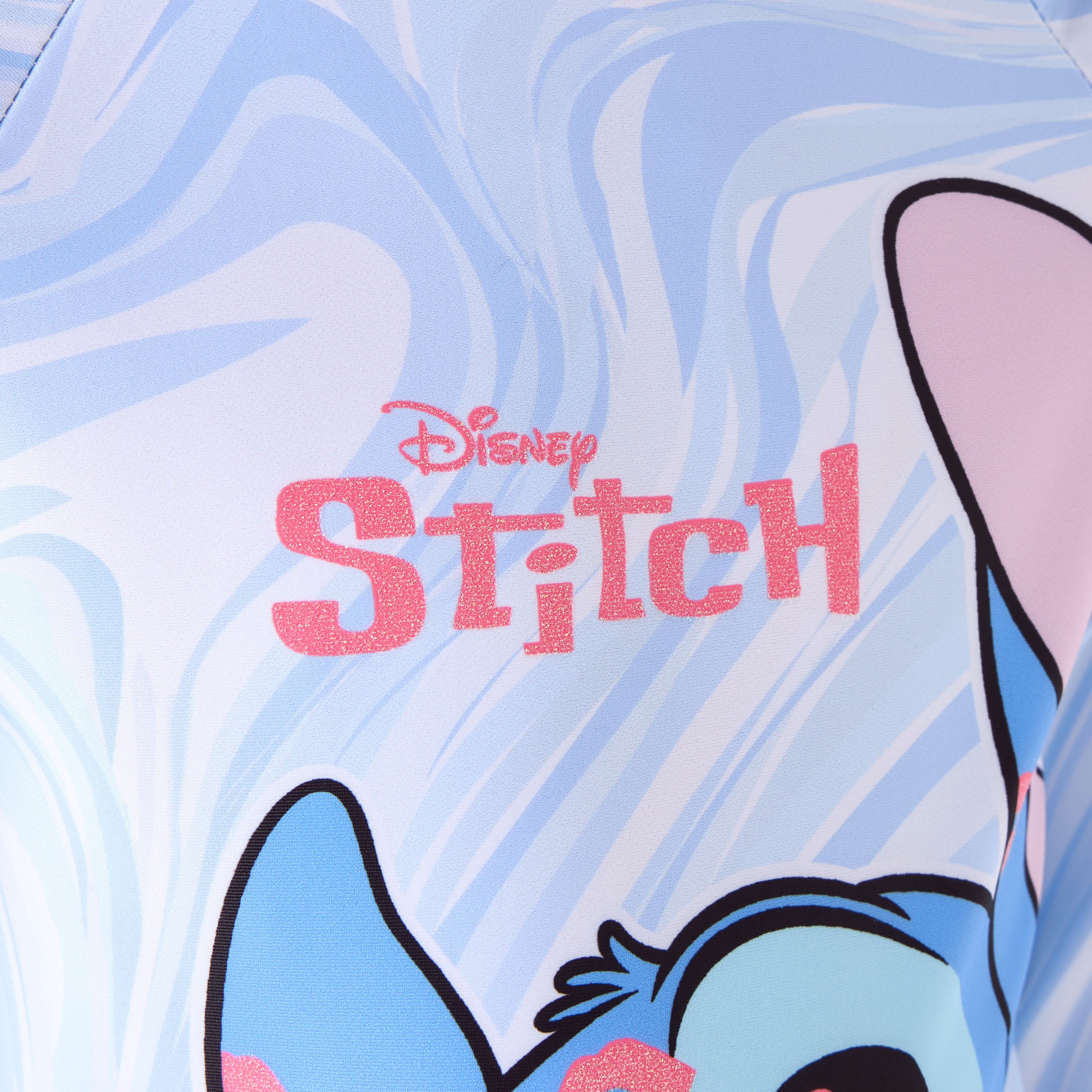 Disney Girls Stitch Print Swimsuit-girls-clothing-sportswear-swimwear-image-5