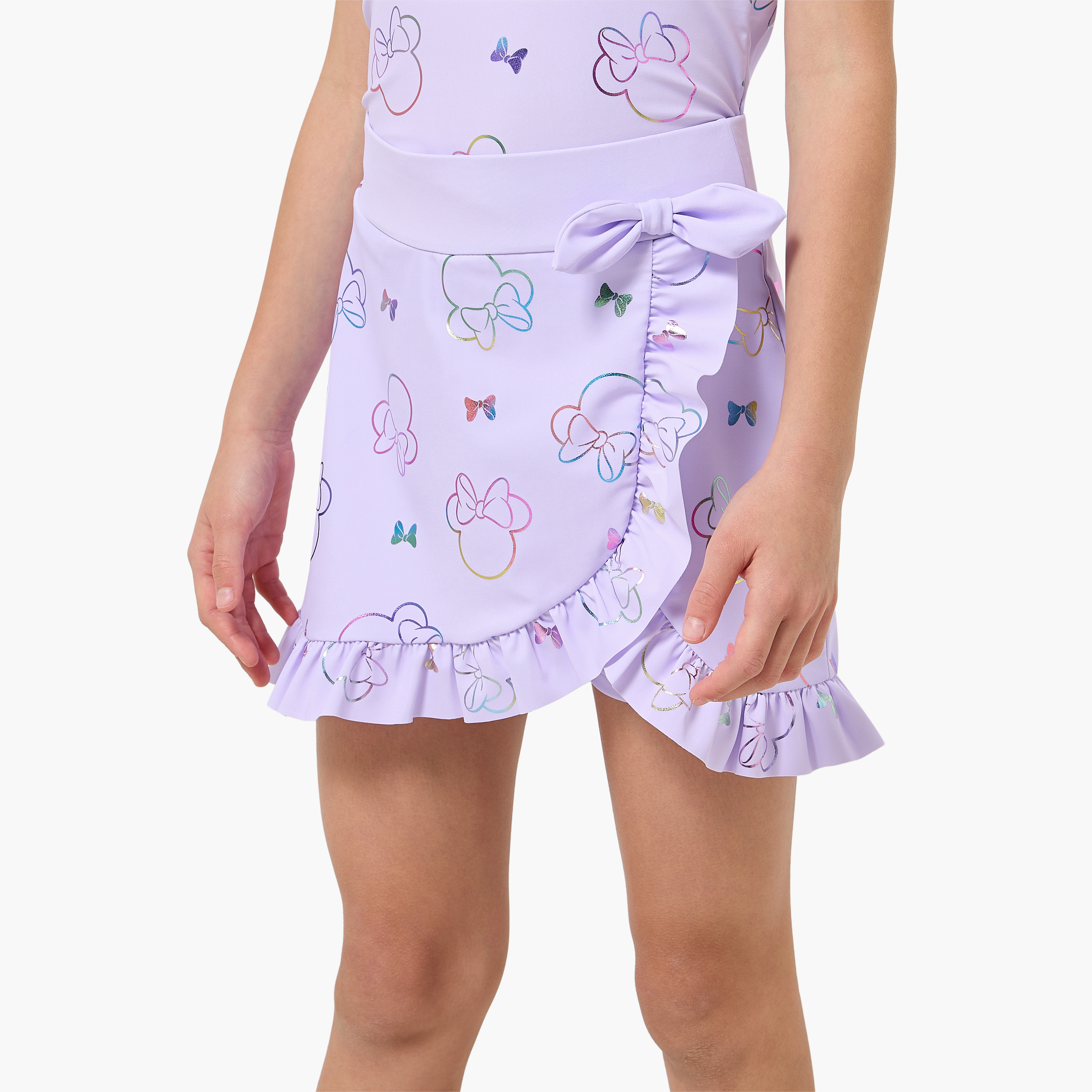 طقم من 2 - طقم بدلات سباحة بطبعات للبنات من ديزني-girls-clothing-sportswear-swimwear-image-3