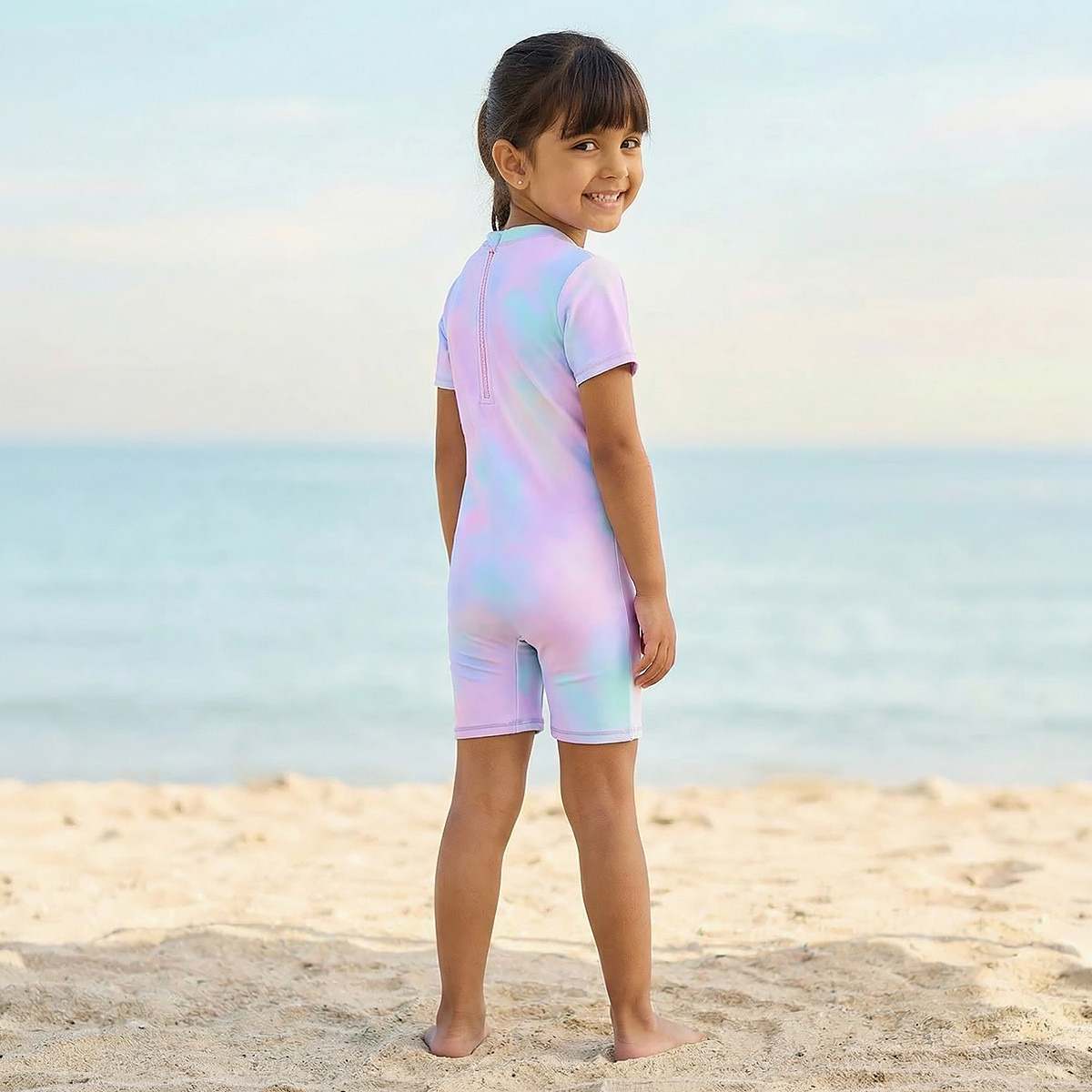 Disney Girls Minnie Mouse Print Swimsuit-sports-girls-clothing-swimwear-image-3