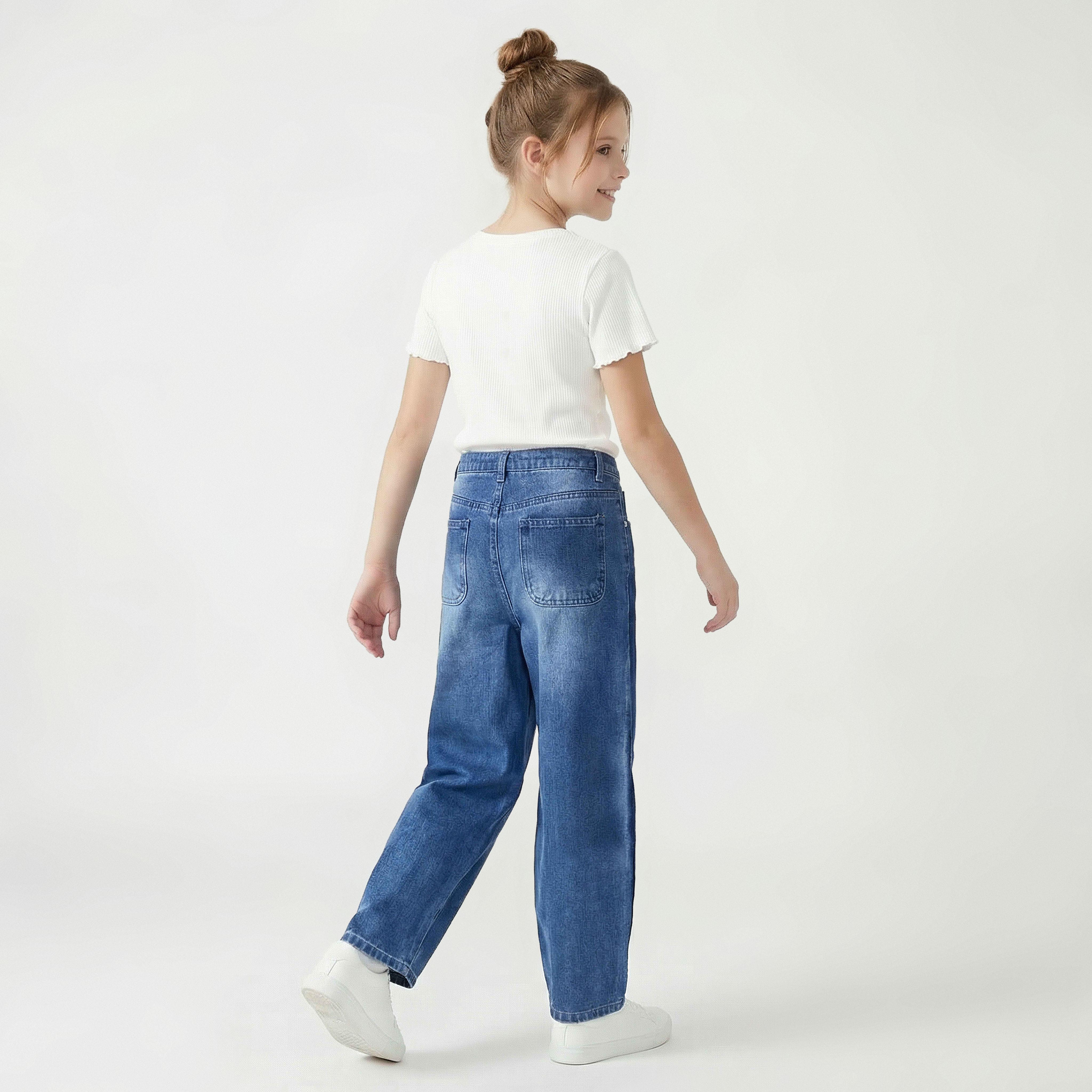 Disney Mid Rise Jeans with Minnie Mouse Print-girls-clothing-bottoms-jeansandjeggings-image-3