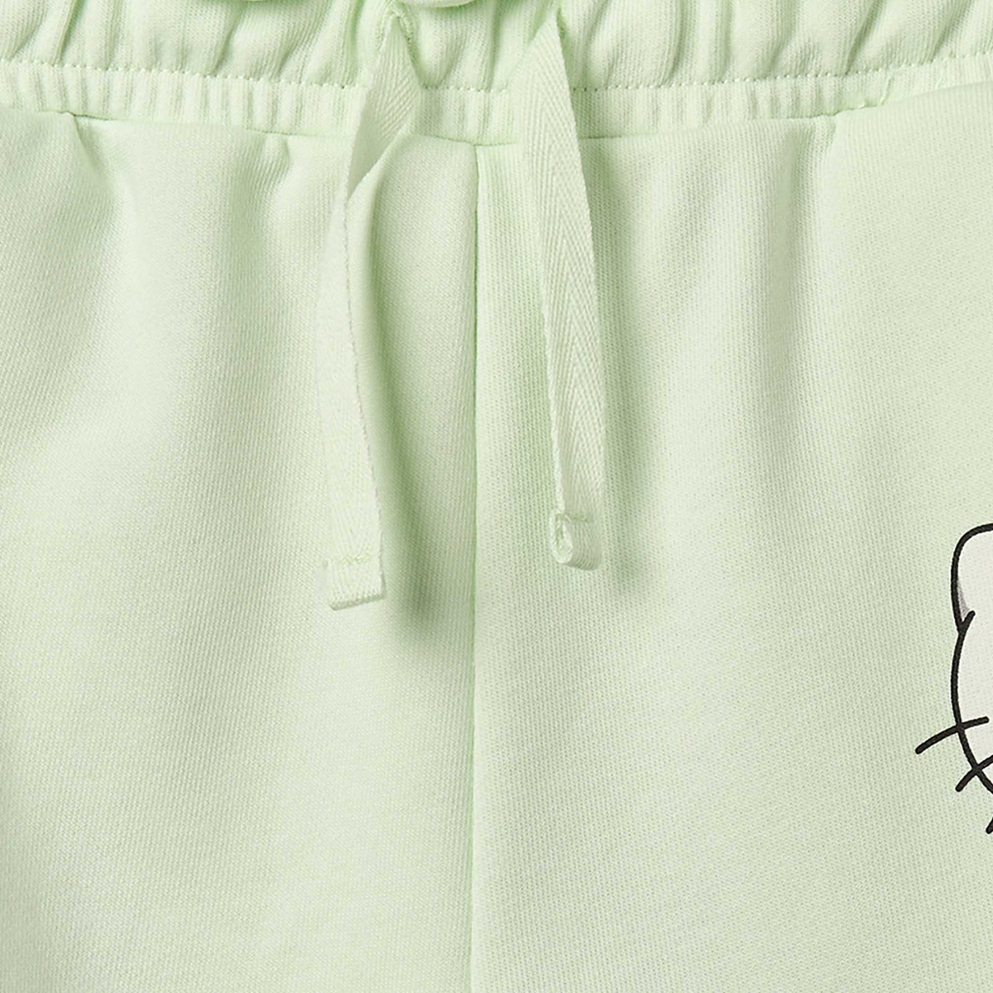 شورت فوق الركبة بخصر مطاطي برباط وبطبعات-girls-clothing-bottoms-shorts-image-4
