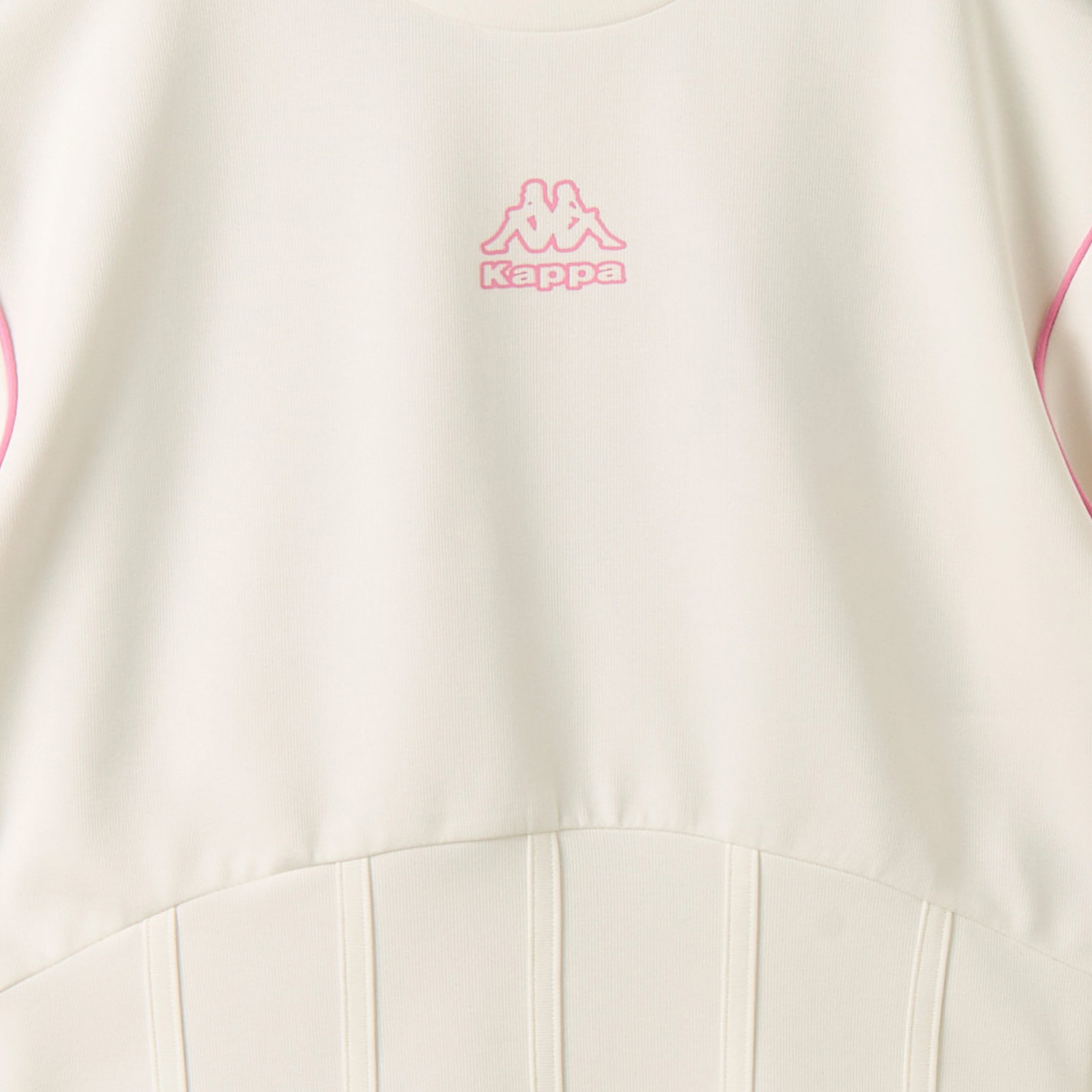 Kappa Crew Neck Short Sleeves T-shirt with Panel Detail-girls-clothing-tshirts-image-4