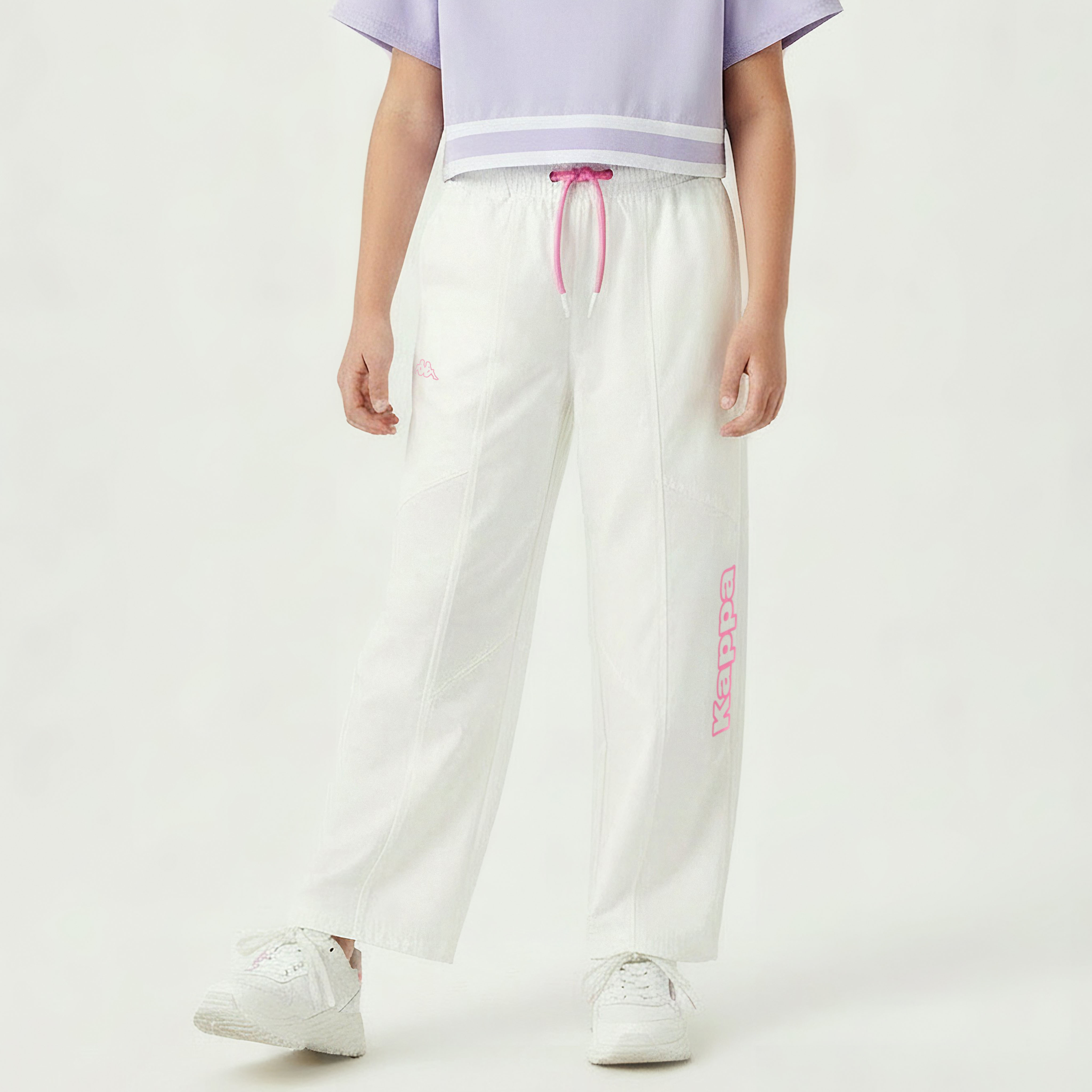 بنطلون رياضي بجيوب وحزام برباط من كابا-girls-clothing-bottoms-trousers-image-5