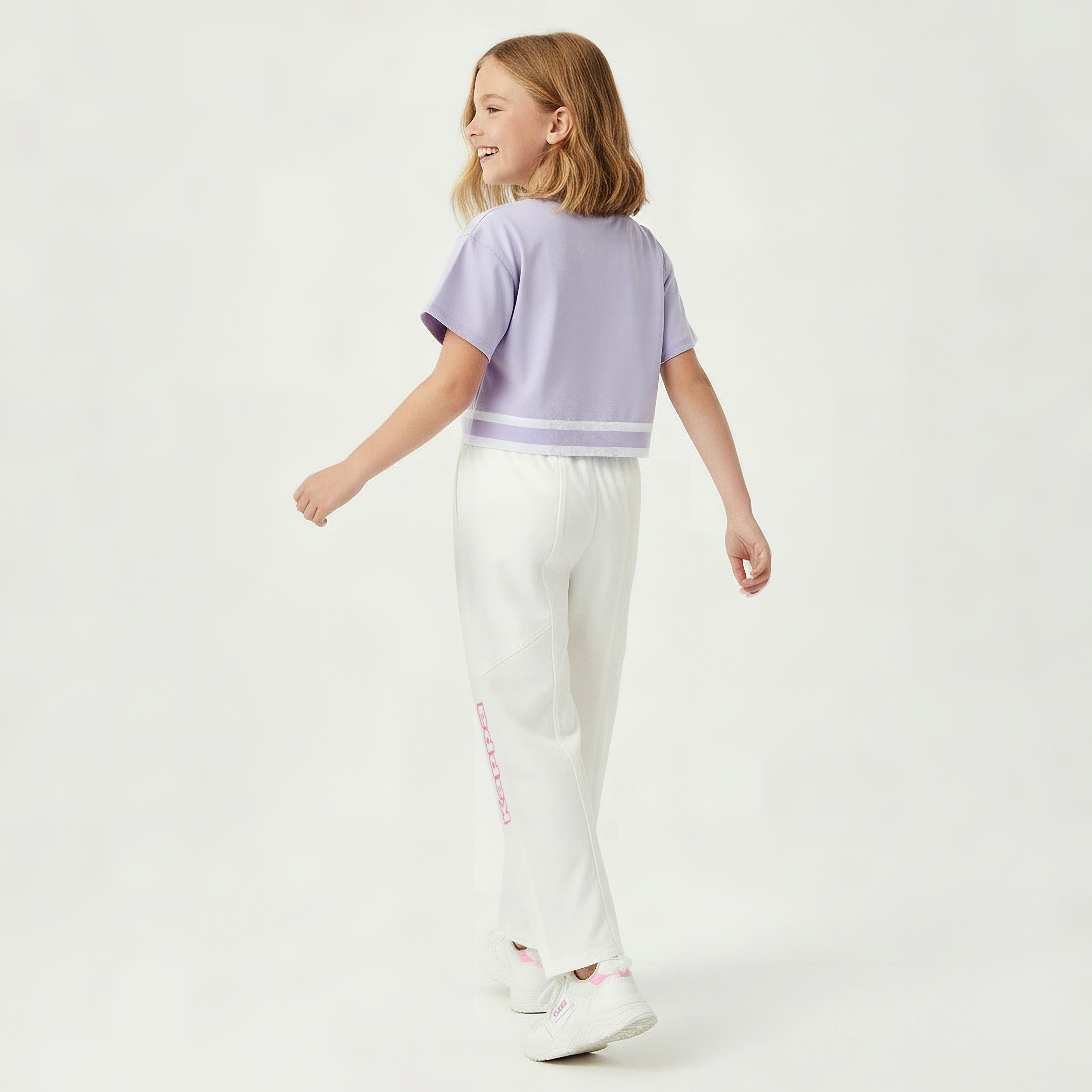 بنطلون رياضي بجيوب وحزام برباط من كابا-girls-clothing-bottoms-trousers-image-3