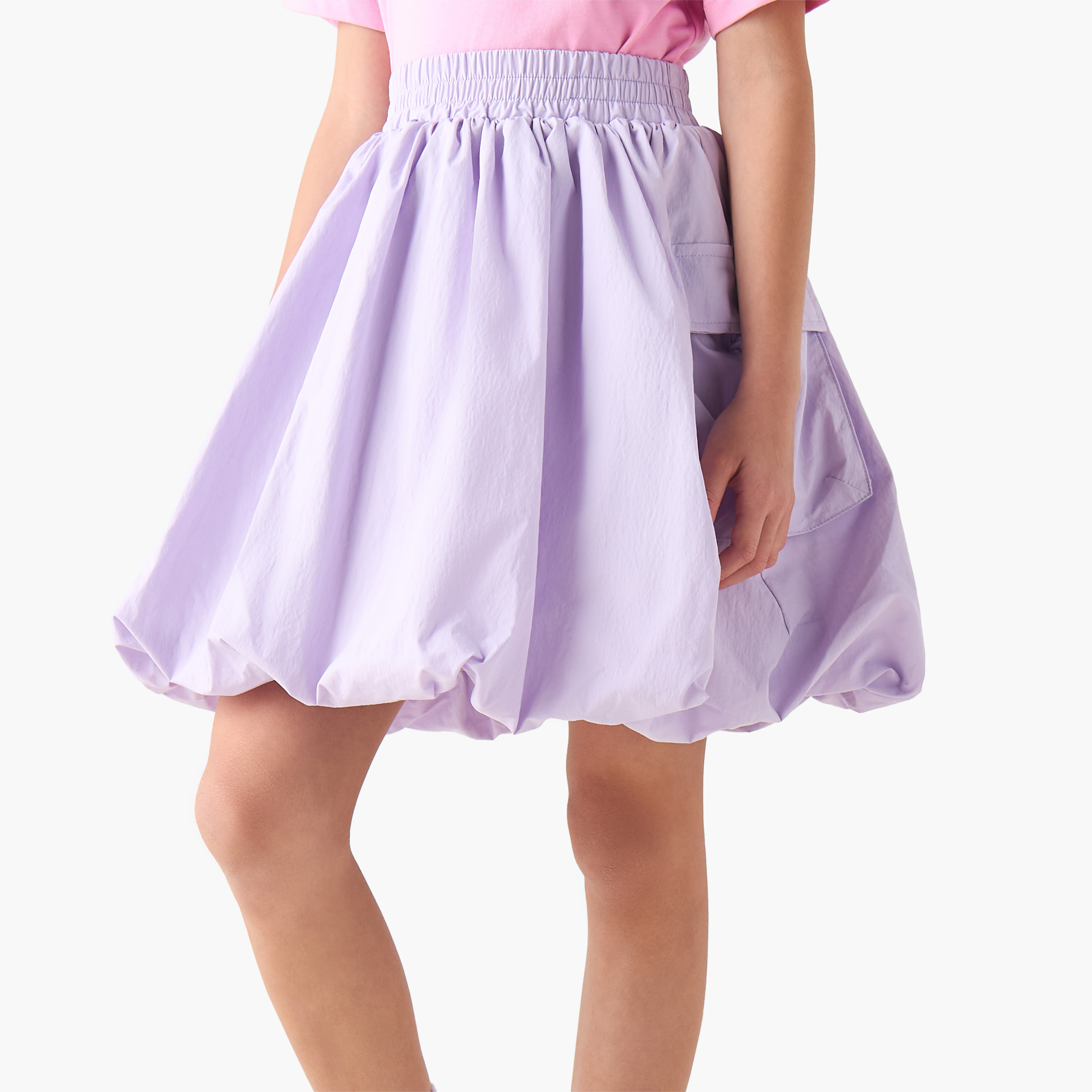 Kappa Mini Skirt with Bubble Hemline-girls-clothing-bottoms-skirts-image-1
