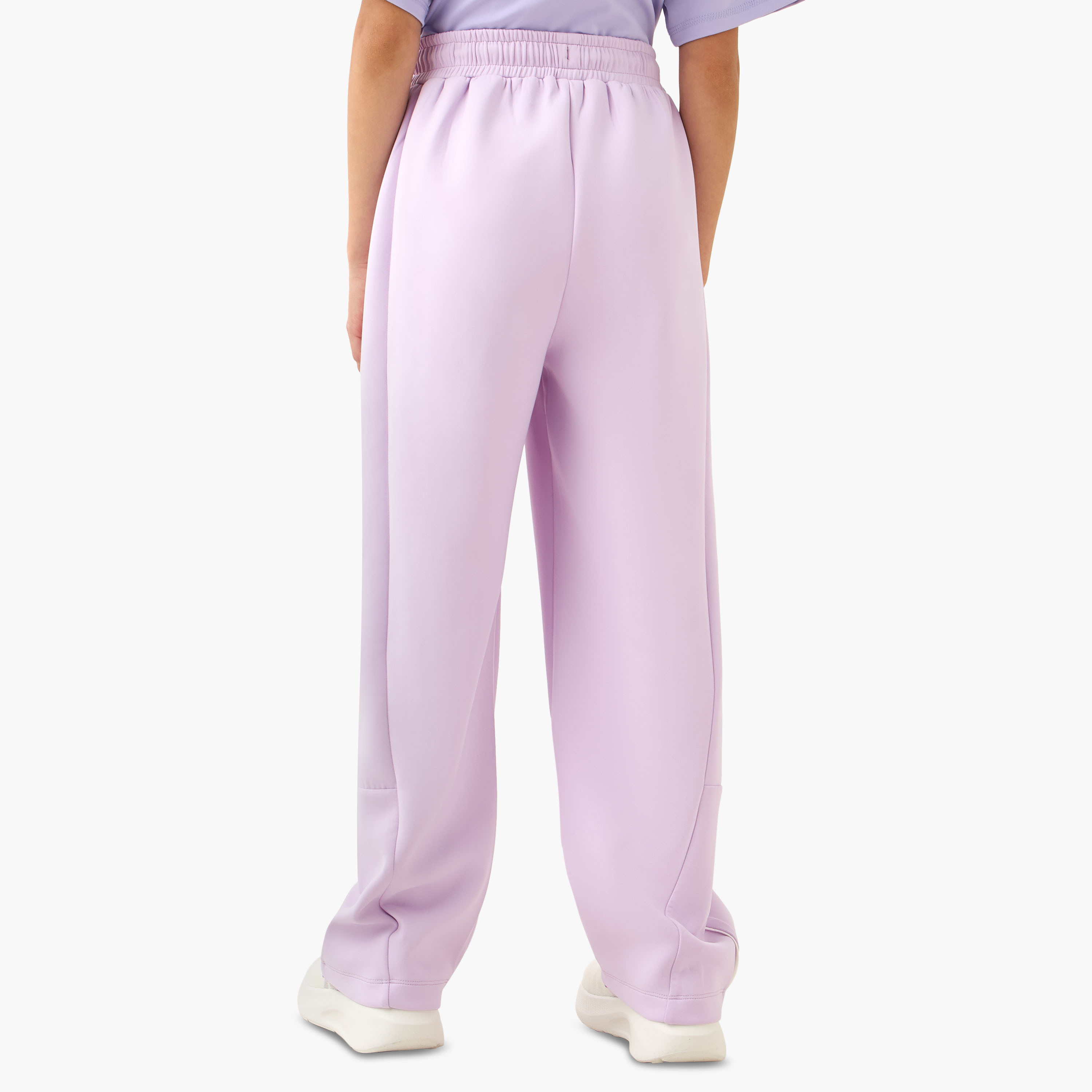 Kappa Elasticated Drawstring Waist Joggers with Pockets-girls-clothing-bottoms-joggersandtrackpants-image-3