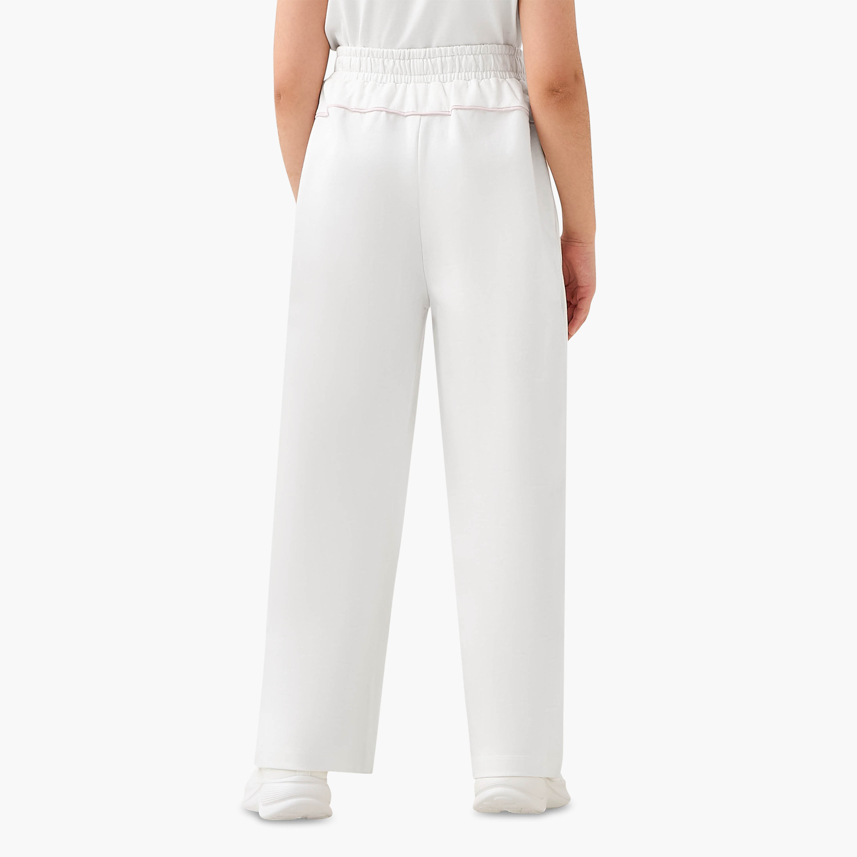 Kappa Elastic Waist Track Pants with Panel Detail-girls-clothing-bottoms-joggersandtrackpants-image-3