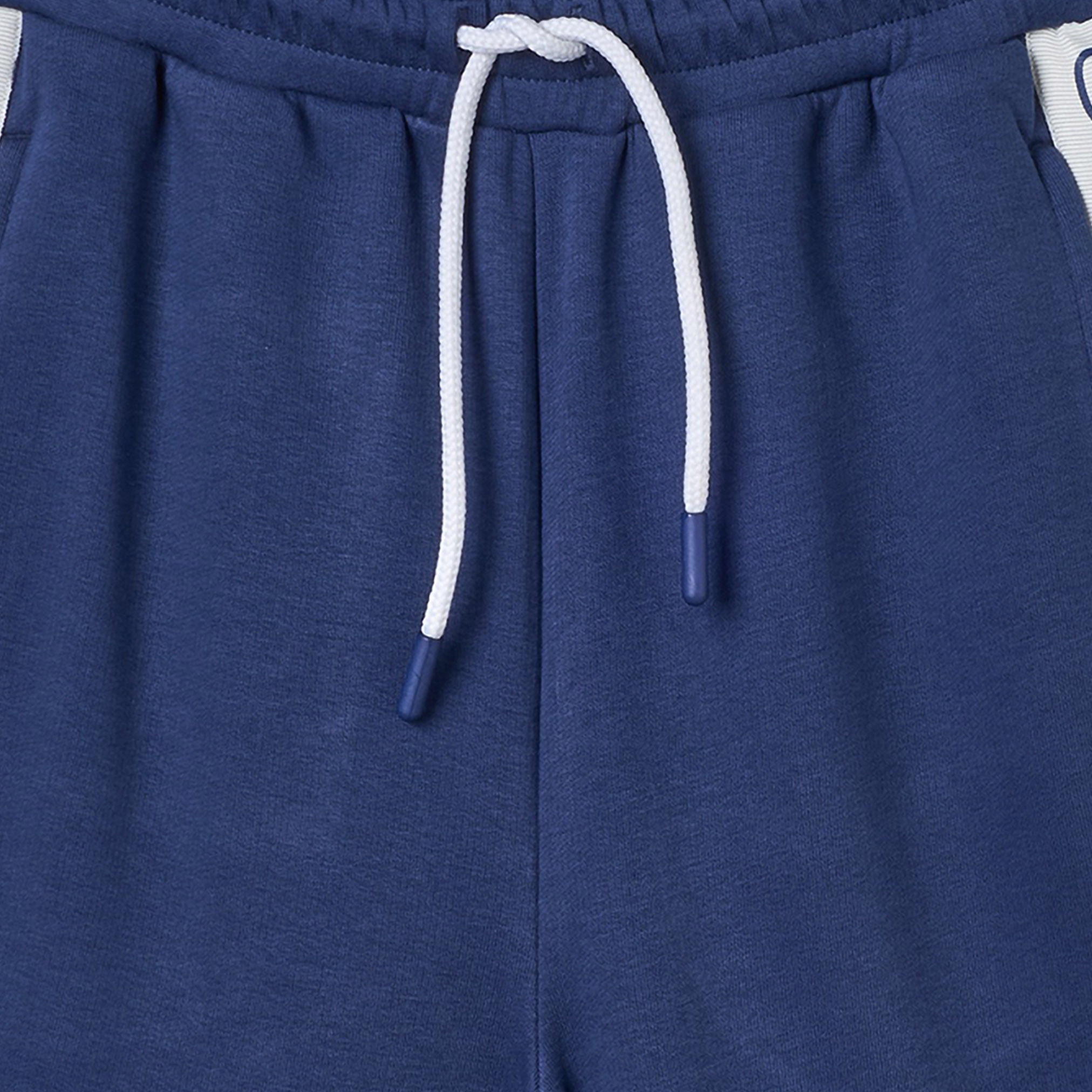 Kappa Elasticated Drawstring Waist Track Pants with Logo Print-girls-clothing-bottoms-joggersandtrackpants-image-4