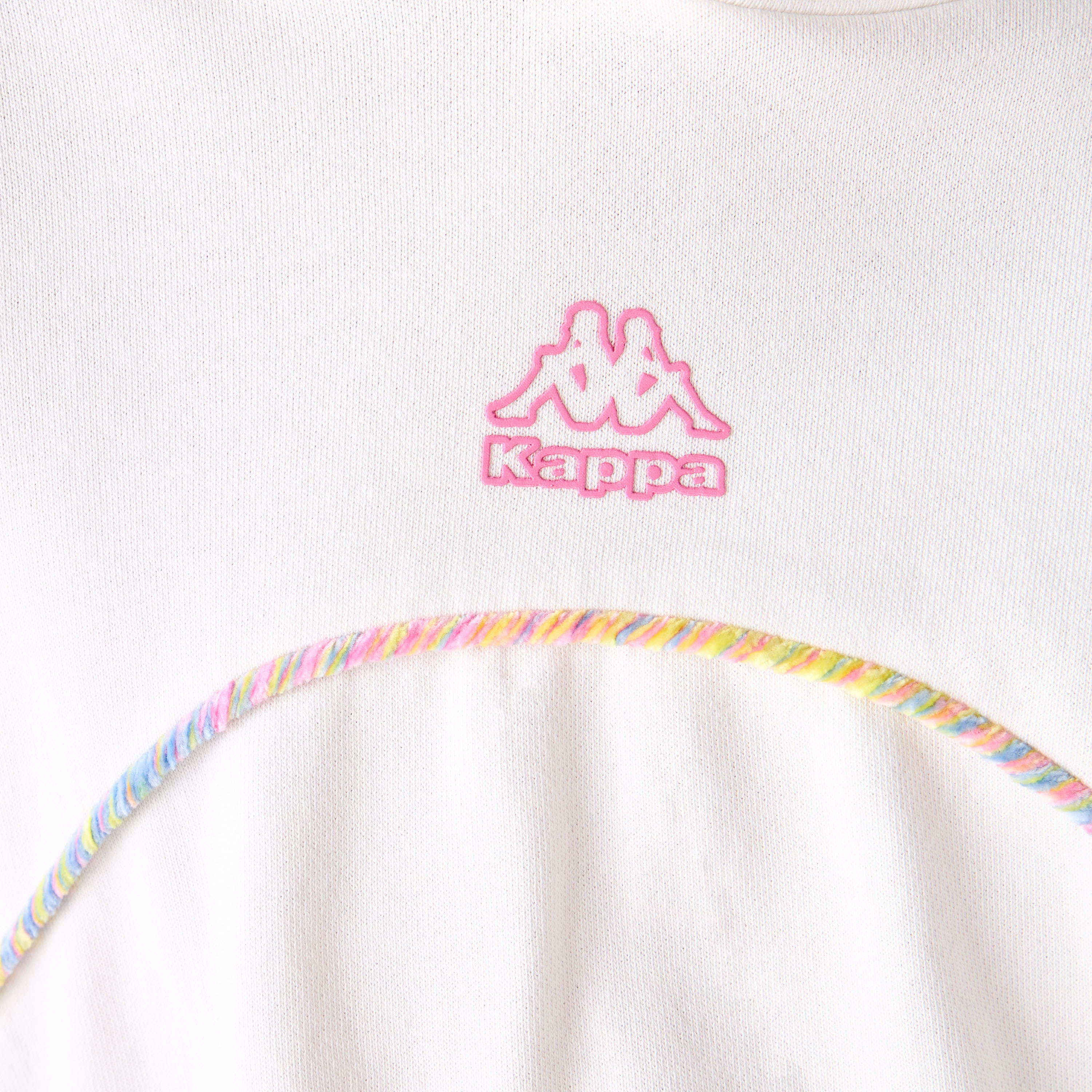 Kappa Hooded Sweatshirt with Long Sleeves-girls-clothing-winterwear-sweatshirts-image-5