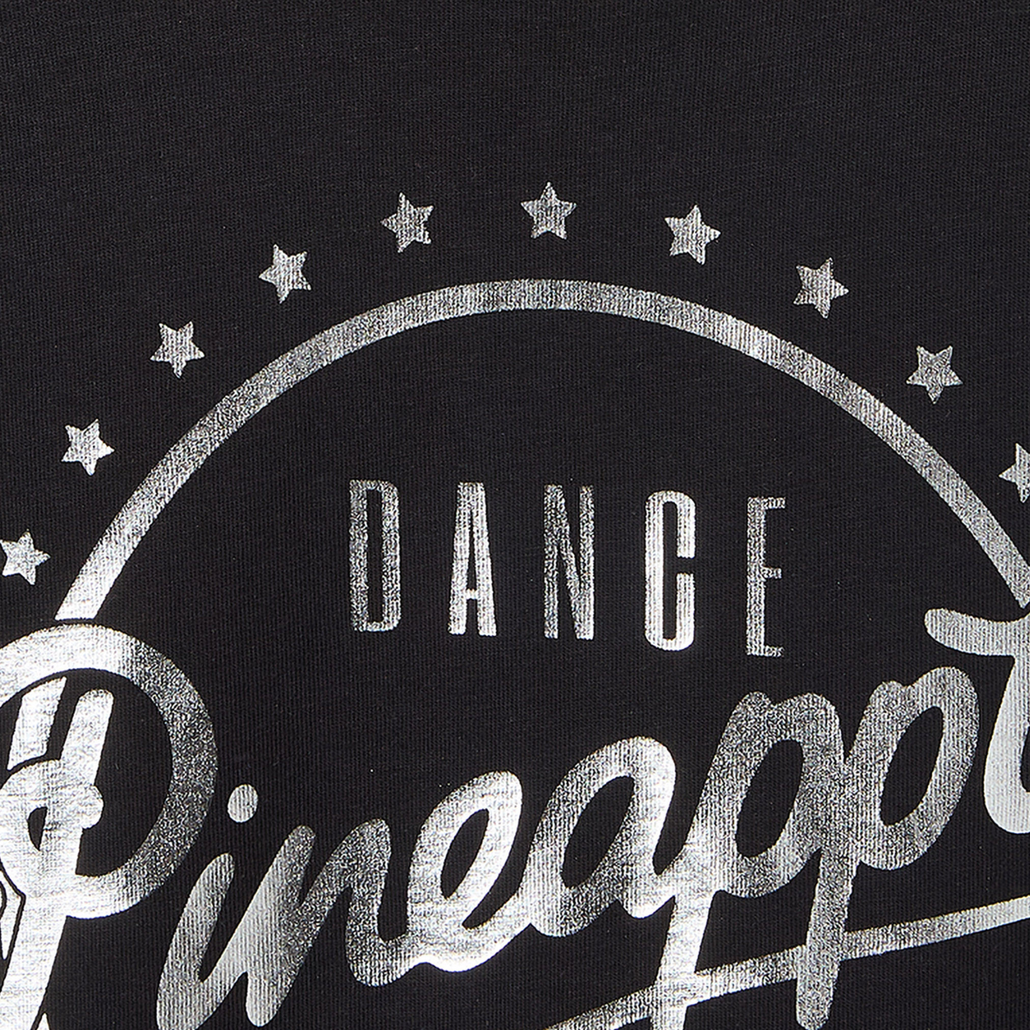 Pineapple Crew Neck Short Sleeves T-shirt with Graphic Print-girls-clothing-tshirts-image-4