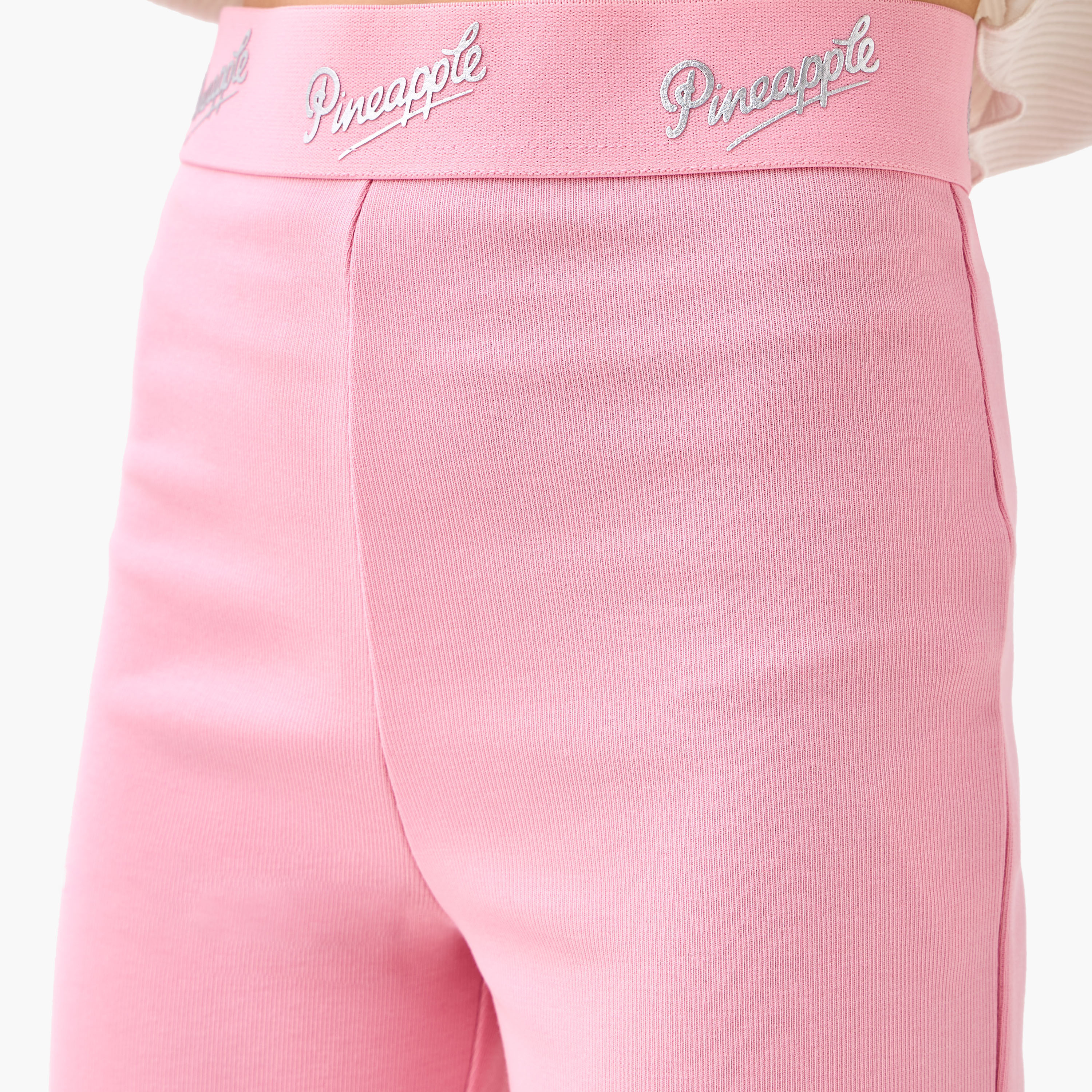 Pineapple Leggings with Flared Hem-girls-clothing-bottoms-leggings-image-4
