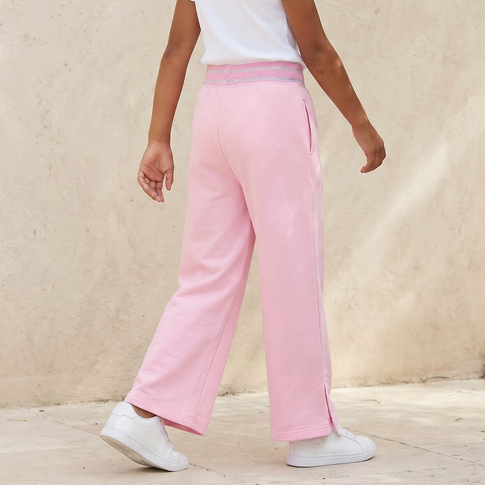 Pineapple Elasticated Waist Track Pants with Pockets-girls-clothing-bottoms-joggersandtrackpants-image-3