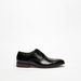 Duchini Men's Textured Oxford Shoes with Lace-Up Closure-Men%27s Formal Shoes-thumbnailMobile-1