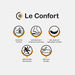 Le Confort Solid Derby Shoes with Lace-Up Closure-Men%27s Formal Shoes-thumbnail-6