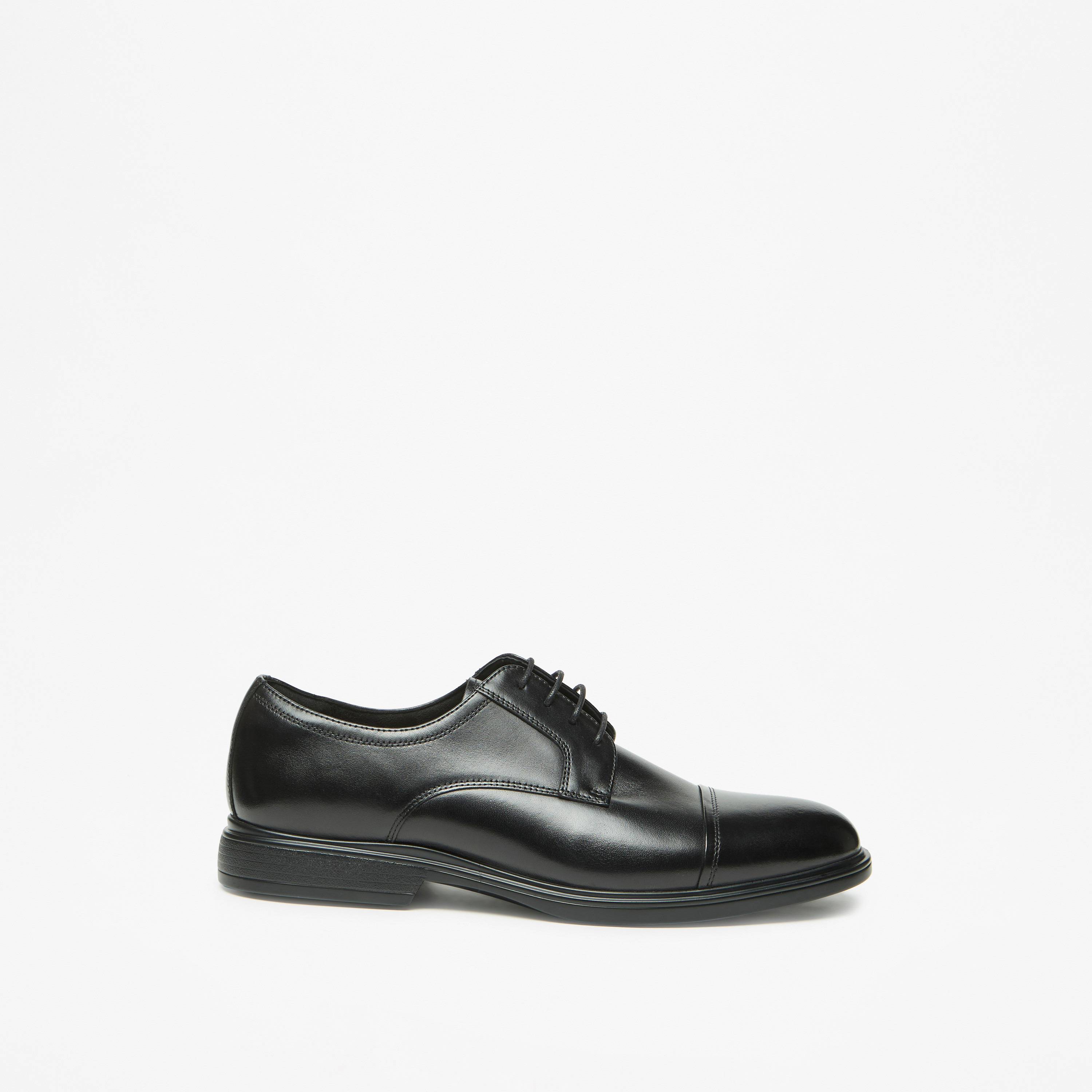 Le Confort Leather Solid Lace-Up Derby Shoes-men-shoes-formalshoes-image-3
