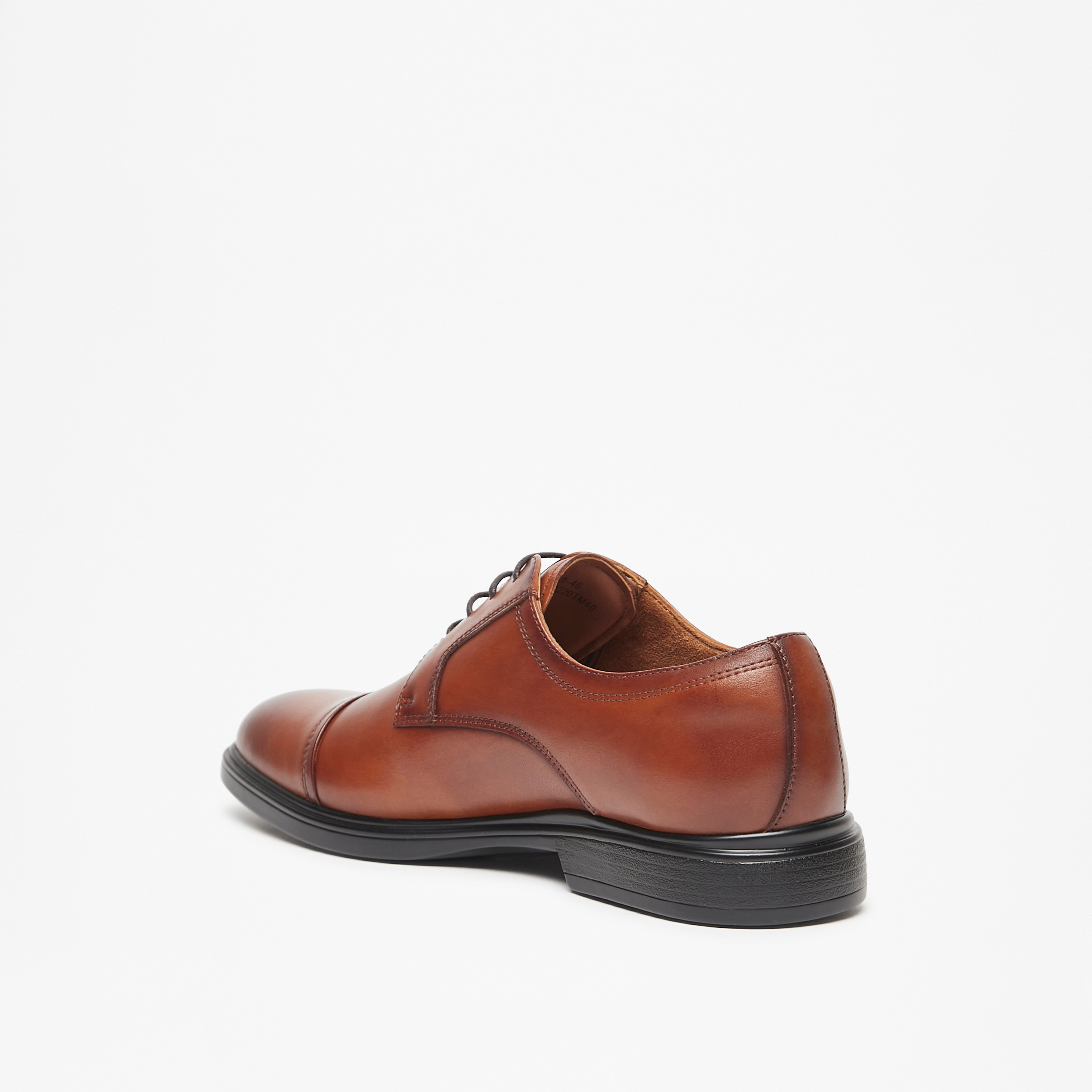 Le Confort Leather Solid Lace-Up Derby Shoes-men-shoes-formalshoes-image-2