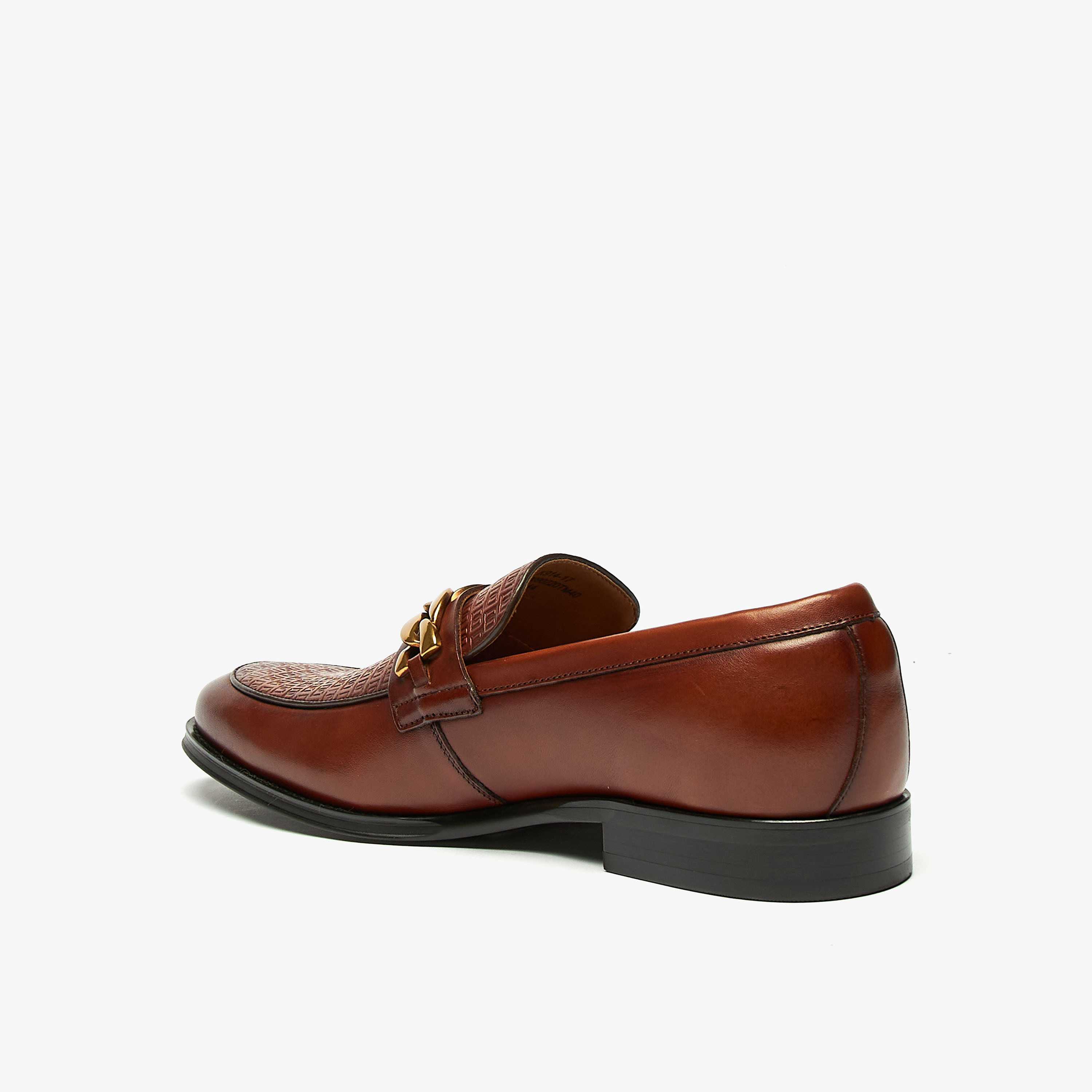 Duchini Men's Leather Slip-On Loafers-men-shoes-formalshoes-image-3