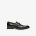 Duchini Men's Monogram Embossed Leather Slip-On Loafers-Loafers-thumbnail-3