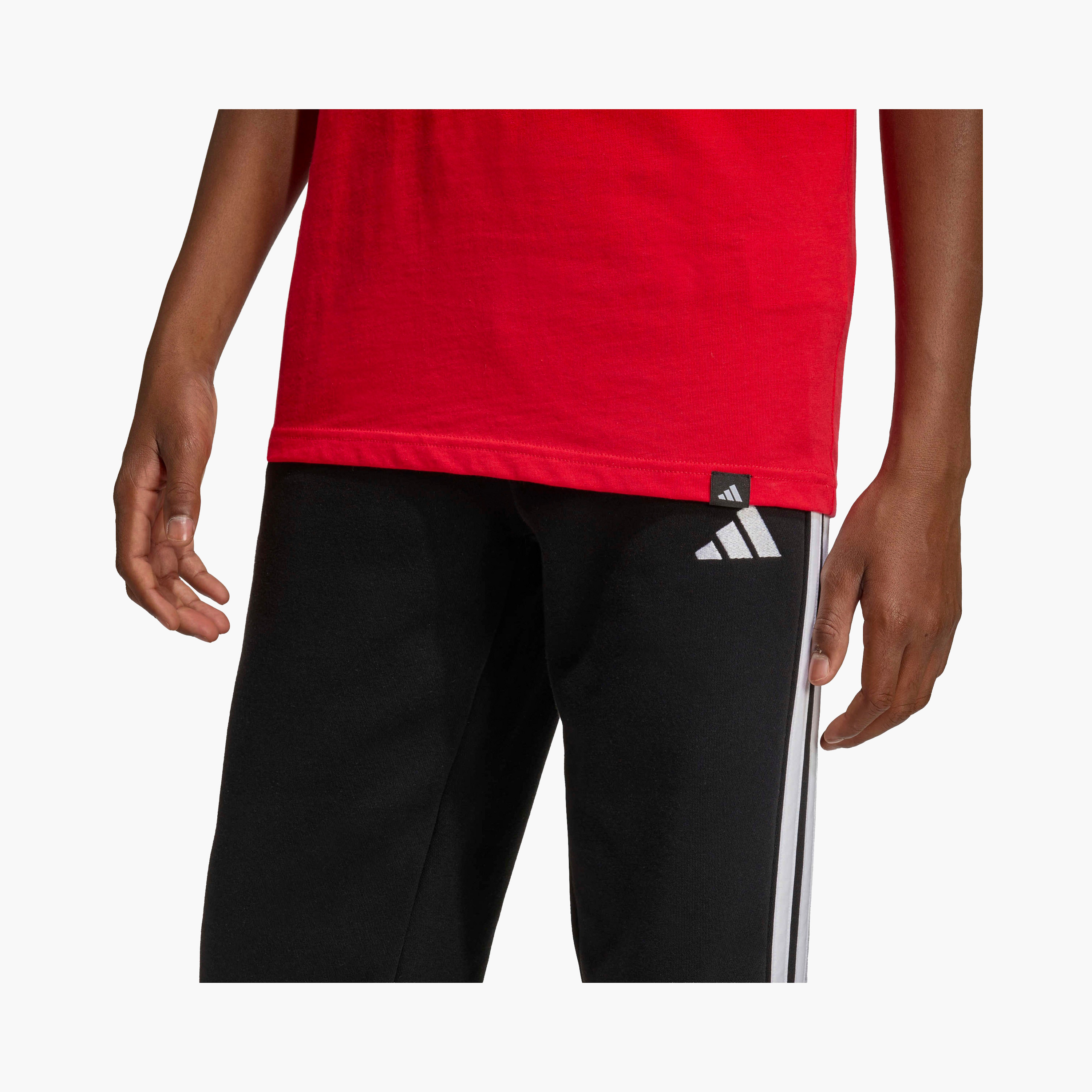 adidas Crew Neck Short Sleeves T-shirt with Game Print-boys-clothing-sportswear-tops-image-2