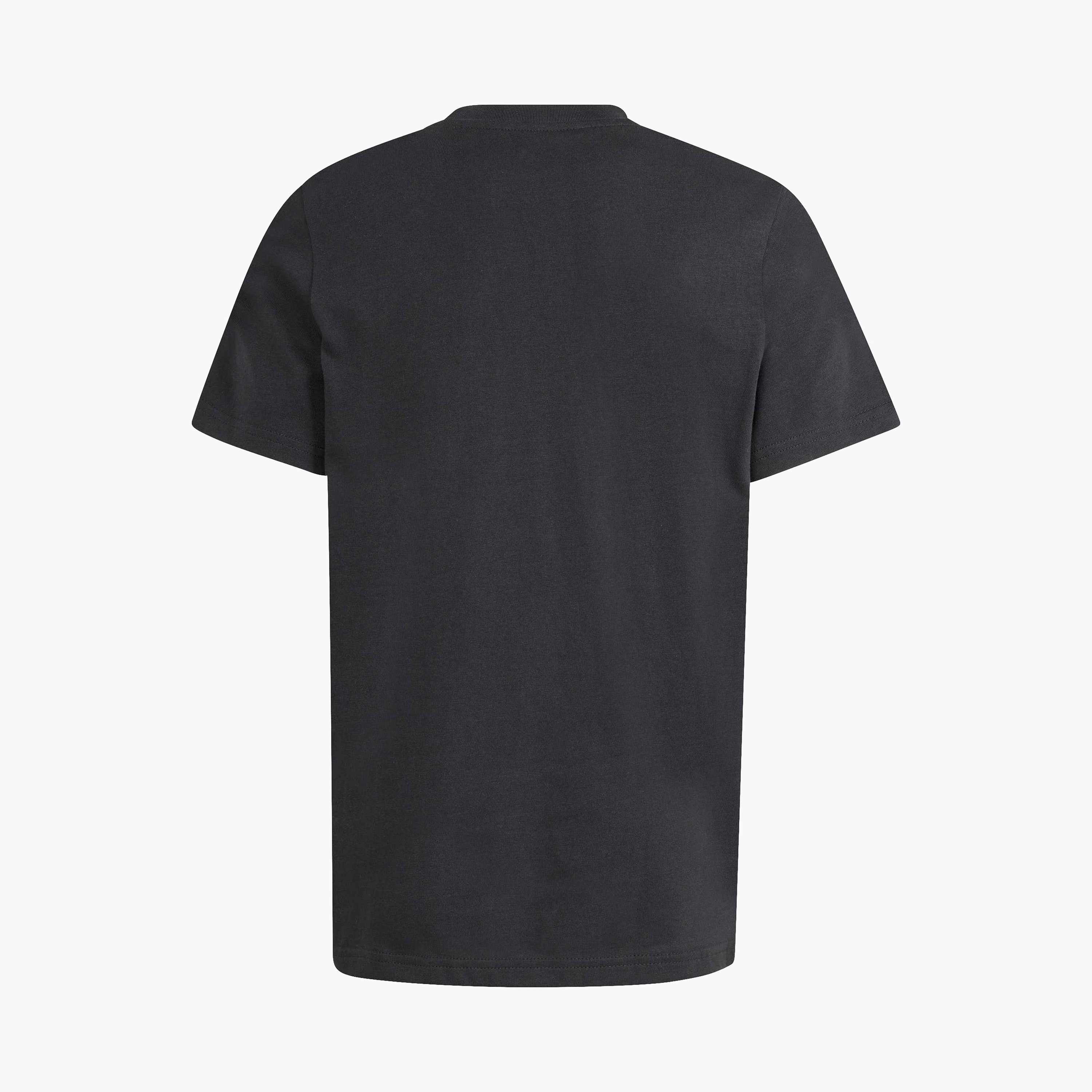 adidas Crew Neck Short Sleeve T-shirt with Logo Print-boys-clothing-sportswear-tops-image-4