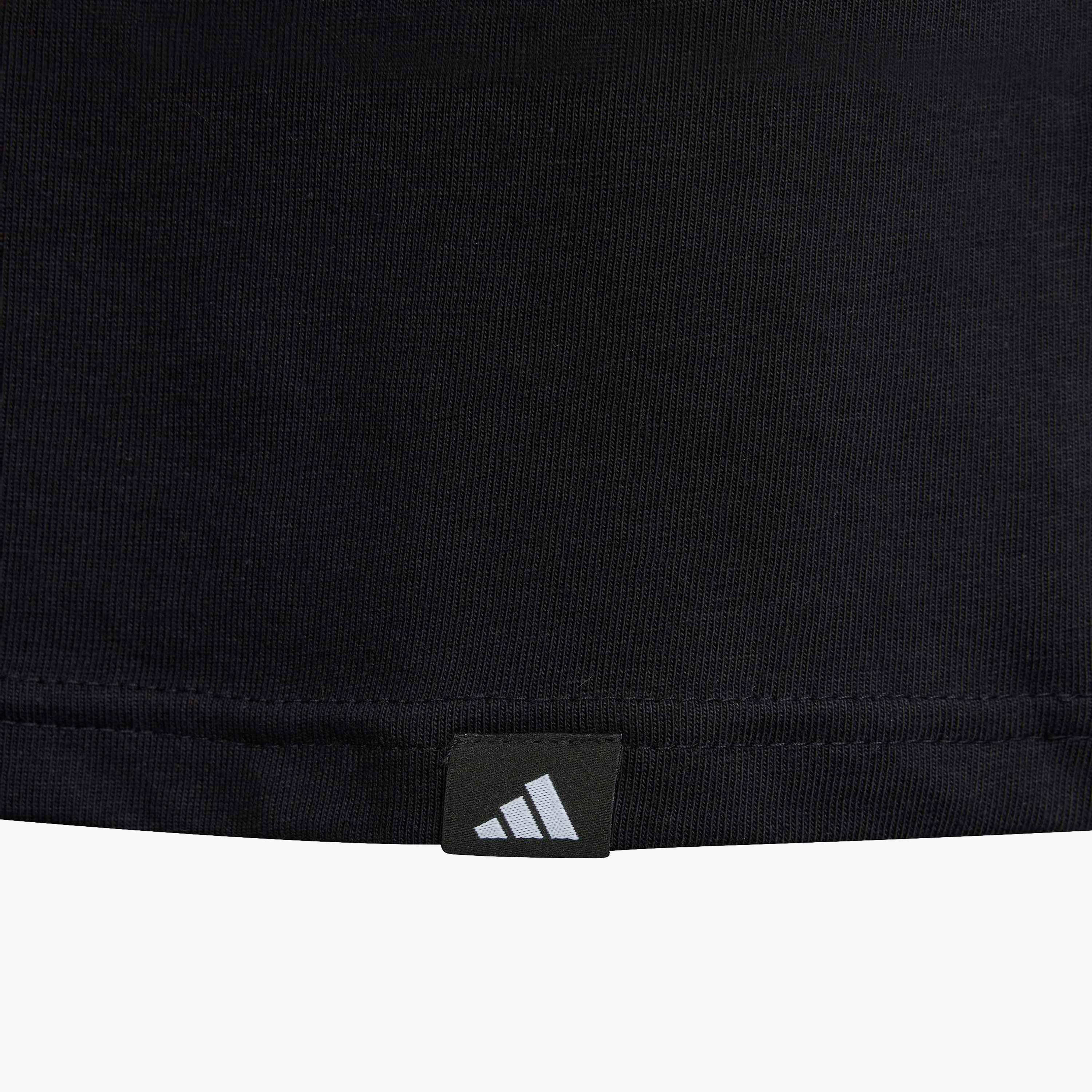 adidas Crew Neck Short Sleeve T-shirt with Logo Print-boys-clothing-sportswear-tops-image-6
