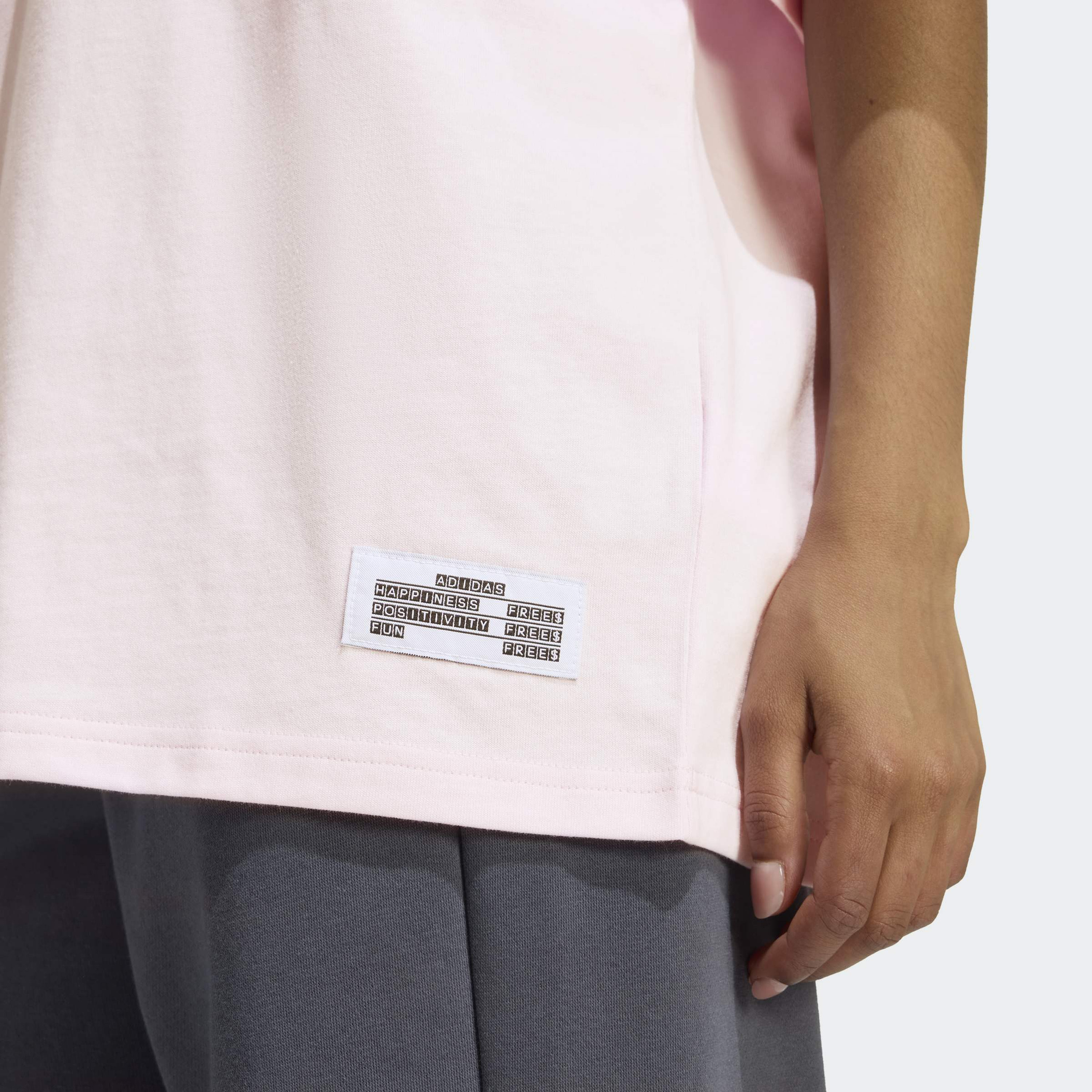 adidas Women Mini Embroidery Oversized Graphic Short Sleeve T-Shirt-women-clothing-tshirts-image-5