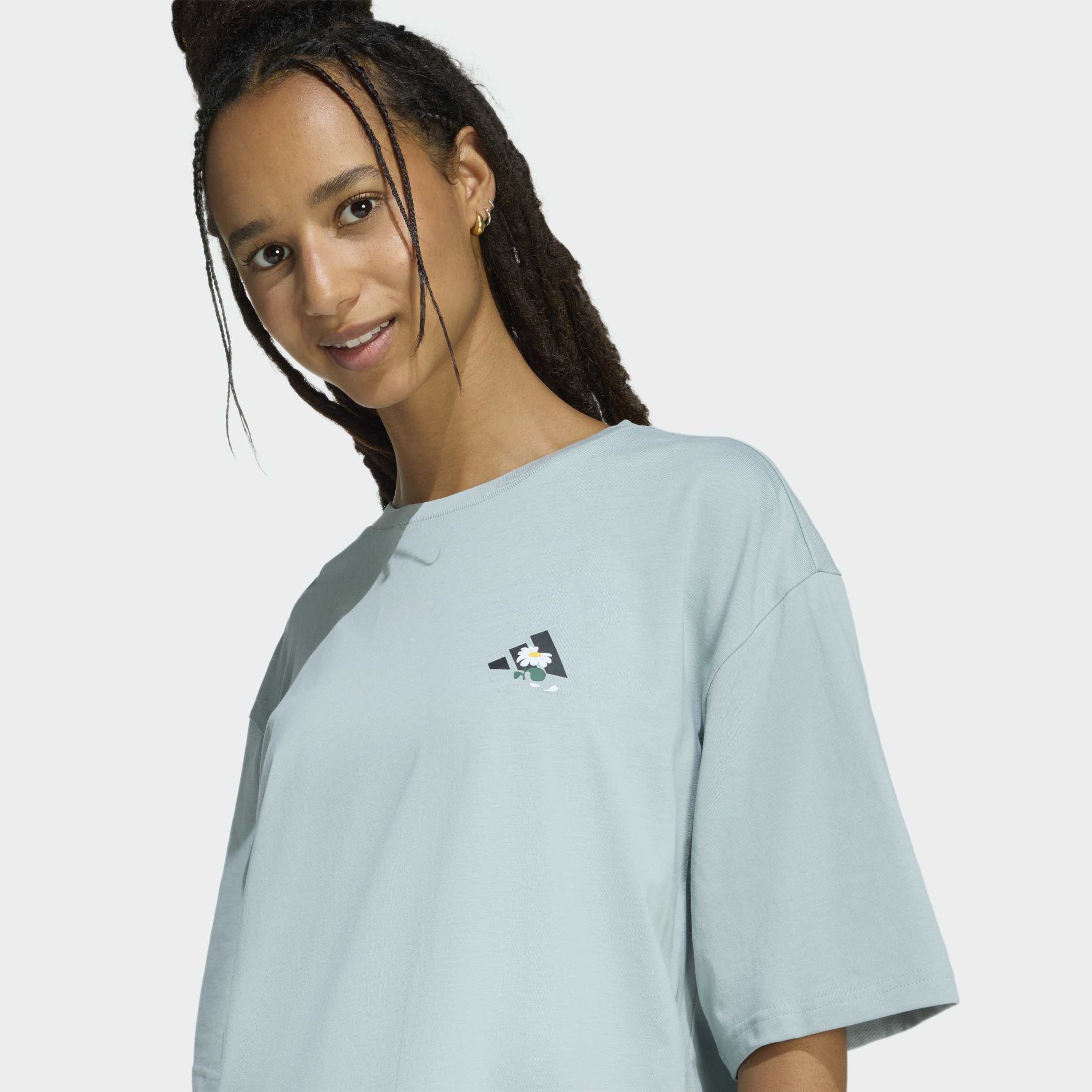 adidas Women Soft Side Oversized Graphic Short Sleeve T-Shirt-women-clothing-tshirts-image-4