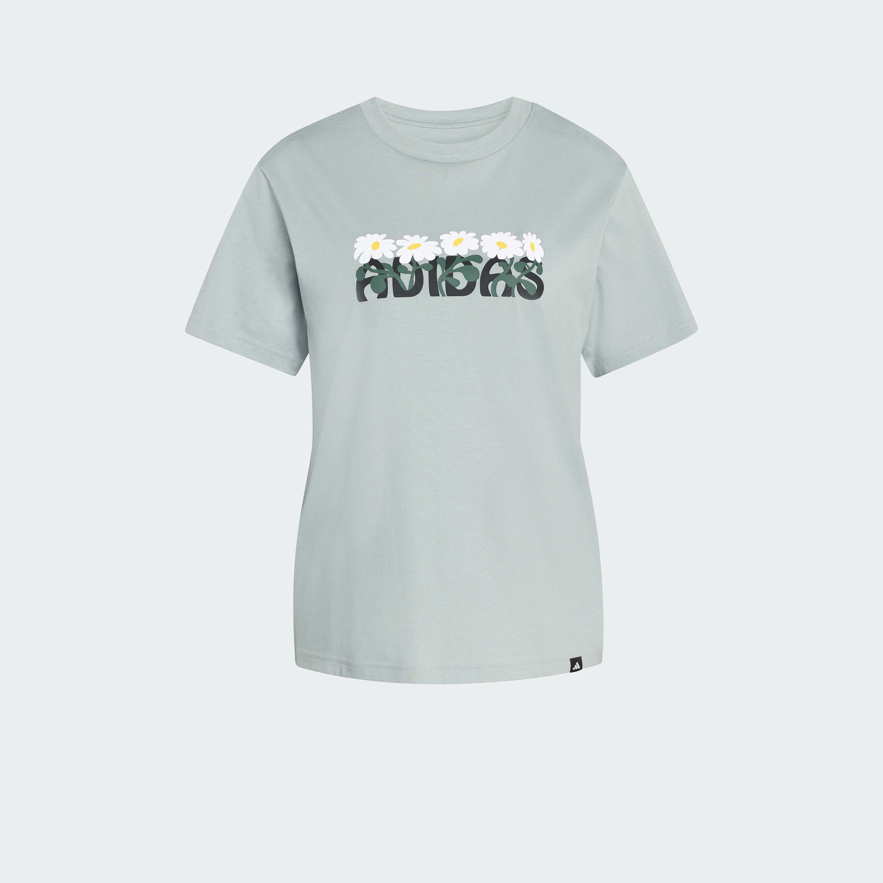 اديداس - تيشيرت نسائي بأكمام قصيرة وطبعة مميزة من الجانب الناعم-women-clothing-tshirts-image-6