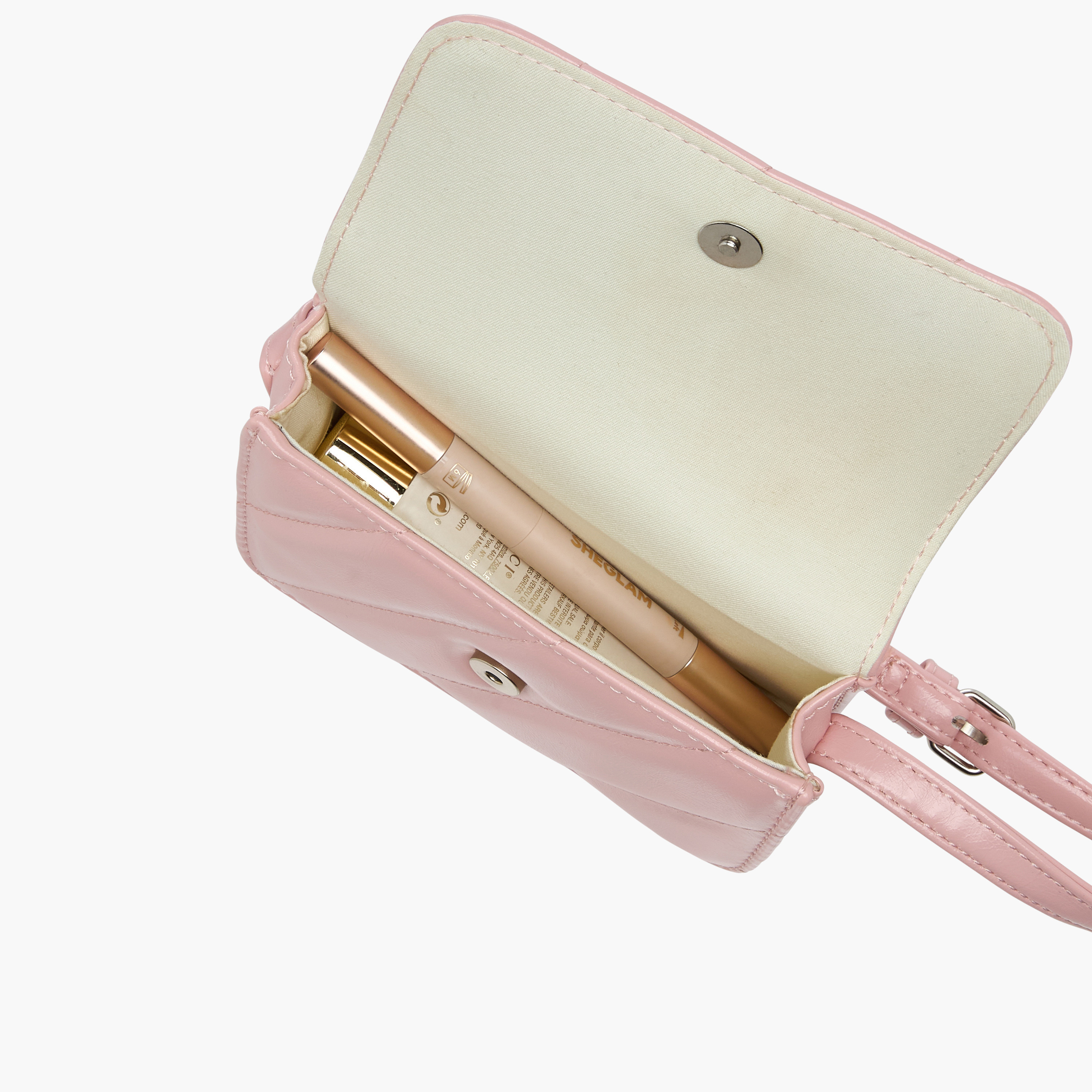 شنطة كروس بودي مبطنة بحزام قابل للتعديل وإغلاق مغناطيسي من فلورا بيلا-women-bagsandwallets-handbags-image-7
