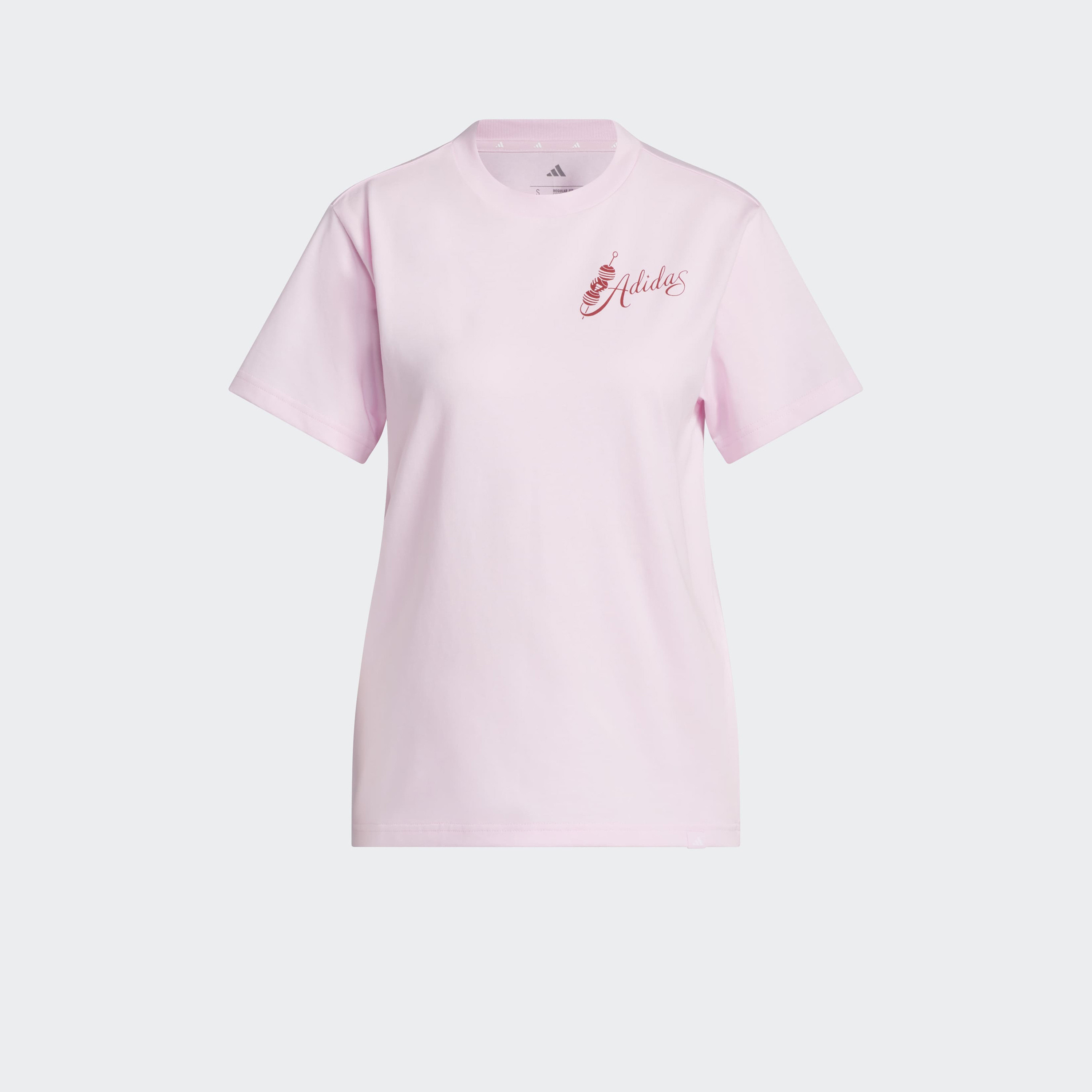 اديداس - تيشيرت نسائي بأكمام قصيرة مطبوع عليه رسومات  يعبّر عن العقل والجسد والروح-sports-women-clothing-tshirtsandvests-image-12