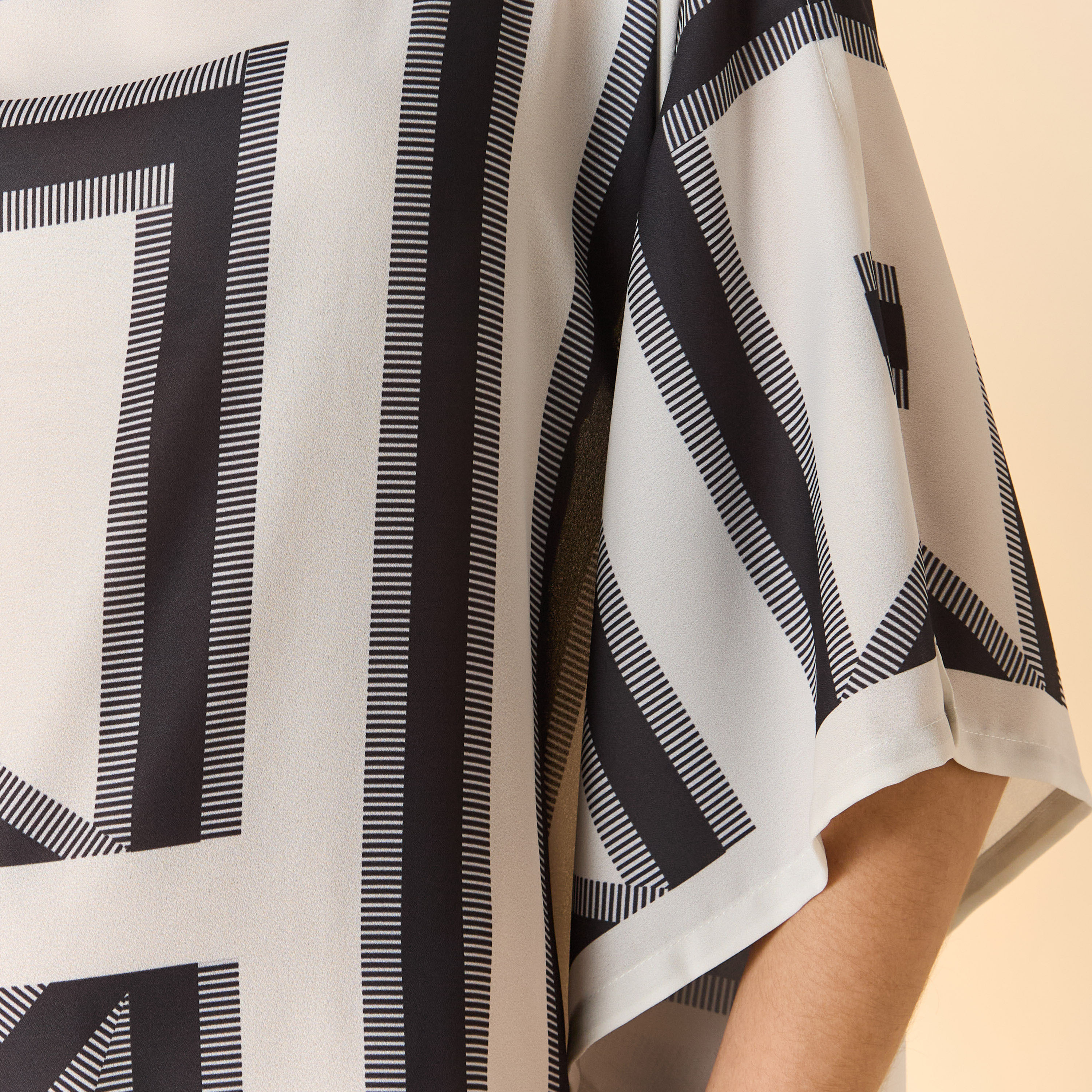 FYOR Printed Boat Neck Midi Kaftan Dress-women-arabicclothing-kaftan-image-5