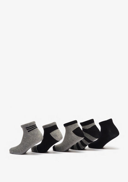 Printed Ankle Length Socks - Set of 5
