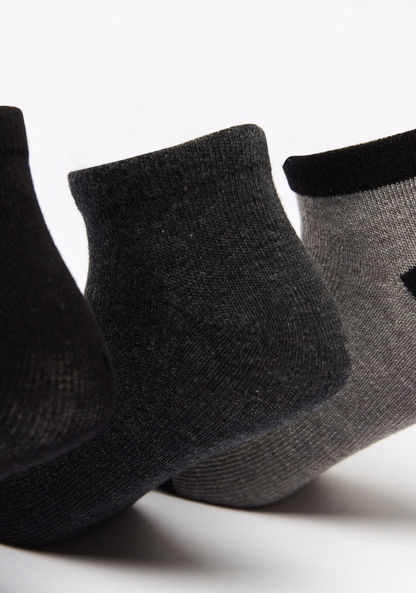 Assorted Ankle Length Socks - Set of 3-Boy%27s Socks-image-1