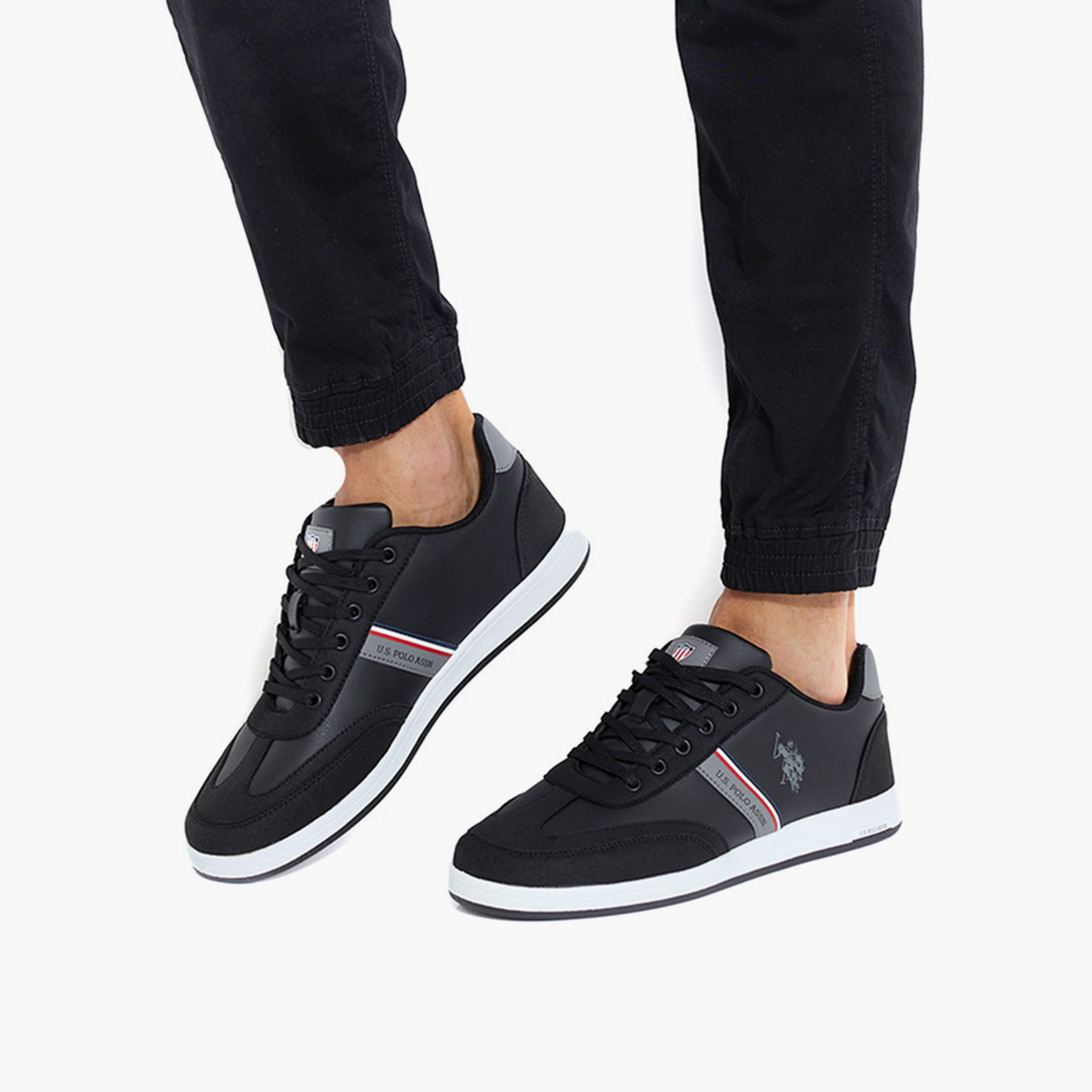 U.S. Polo Assn Men's Lace-Up Low Ankle Sneakers | KARES-GLB-5FX-men-shoes-sneakers-image-5